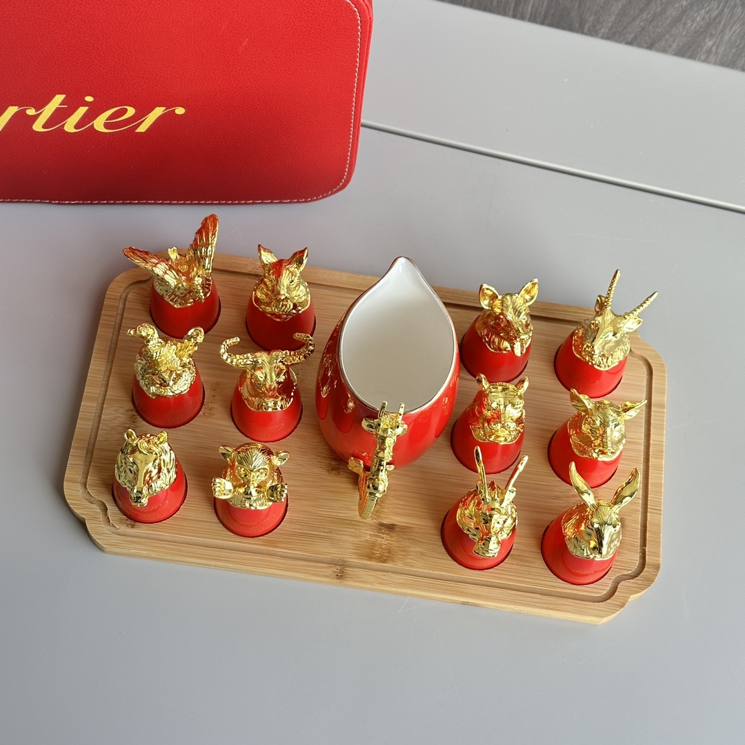 卡地亚 Cartier 高定典藏经典高奢皮具手袋托特包斜挎包女包 #F77EC8FA 2