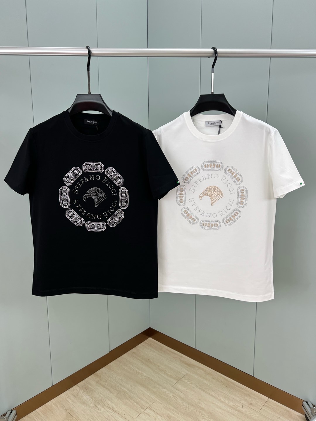 Stefano Ricci Stephen 25 Spring/Summer Eagle Nail Design Short-Sleeve T-Shirt Collection - 图片 7