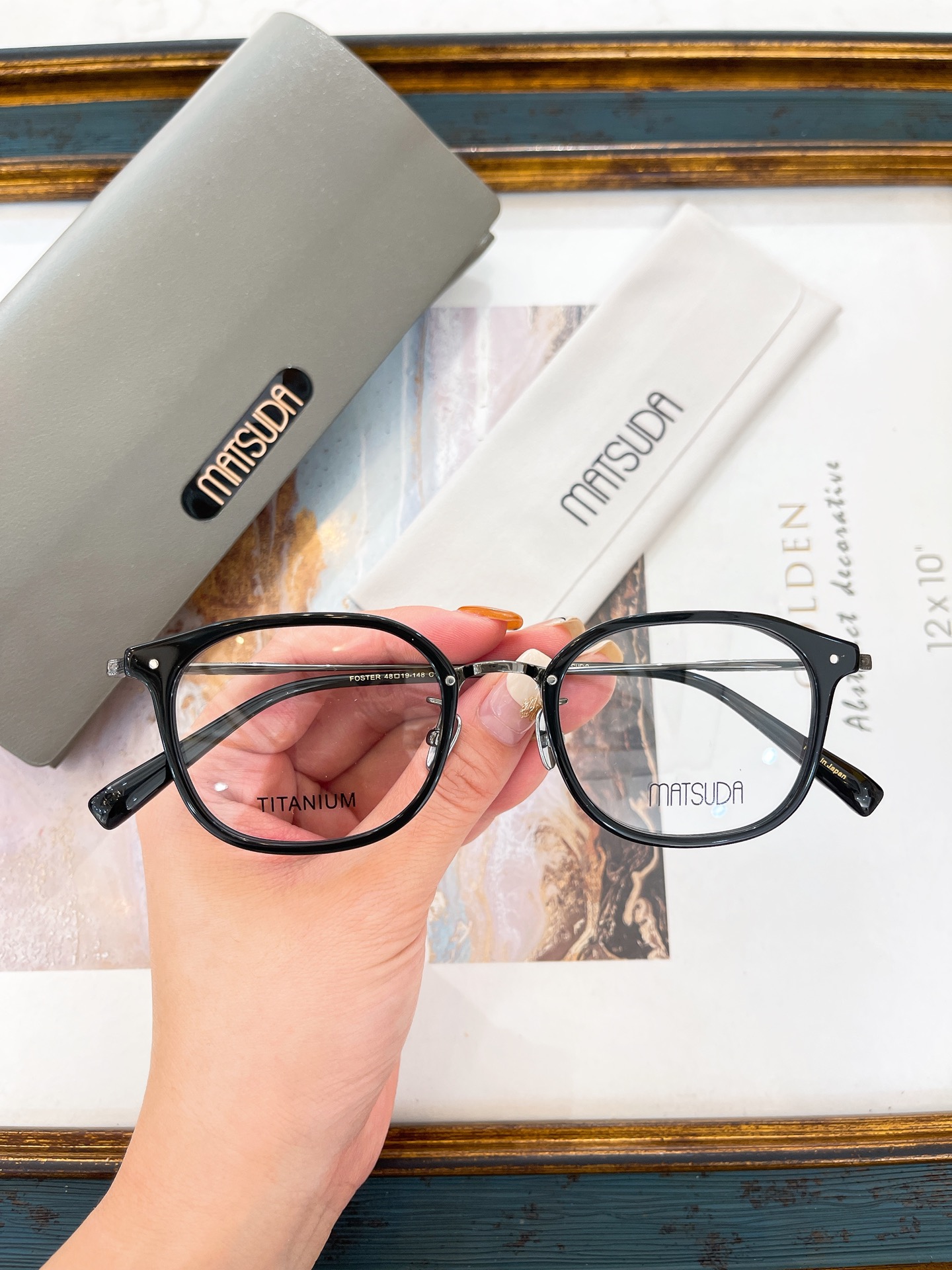 MATSUDA-Glasses-MODEL: FOSTER🔱🔱🔱SIZE: 48 19-148 - 图片 3