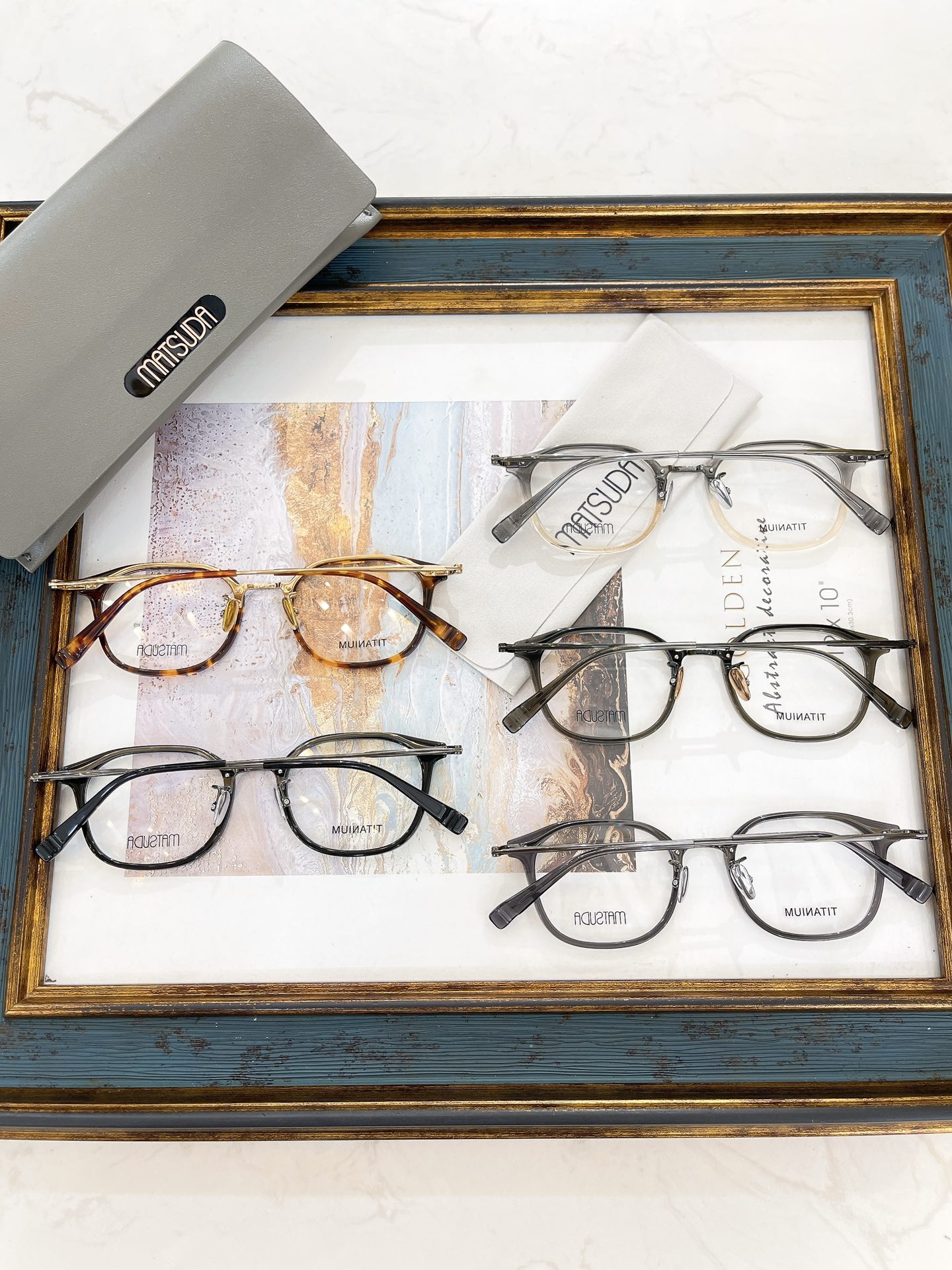 MATSUDA-Glasses-MODEL: FOSTER🔱🔱🔱SIZE: 48 19-148 - 图片 8