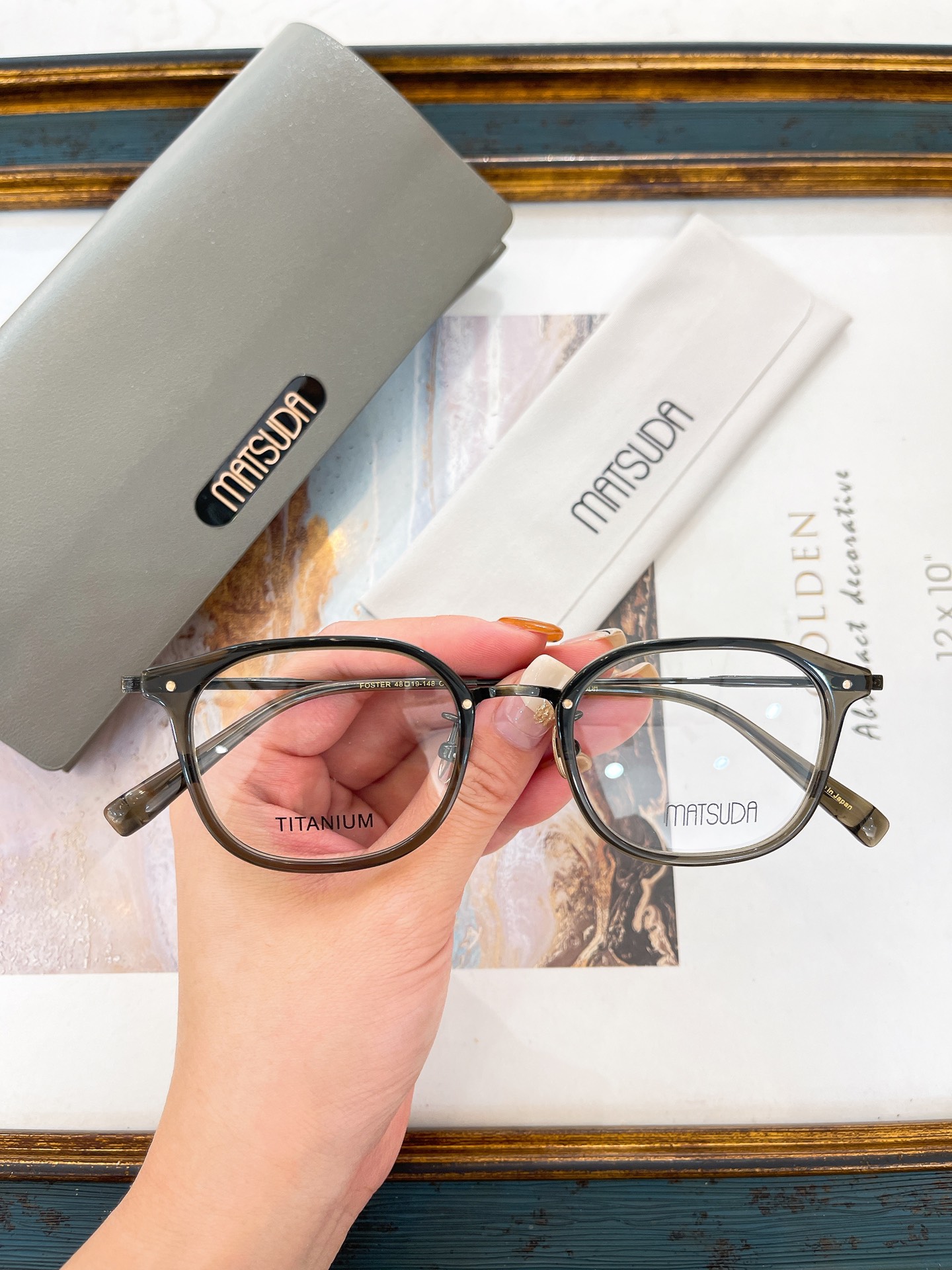 MATSUDA-Glasses-MODEL: FOSTER🔱🔱🔱SIZE: 48 19-148 - 图片 2