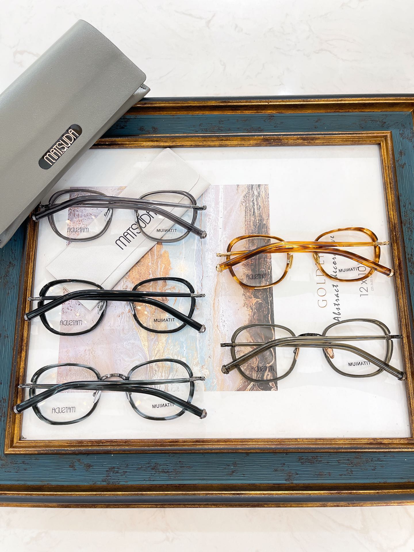 MATSUDA-Glasses-MOMODEL: M3126 🔱🔱🔱SIZE: 49 22-145 ～ - 图片 8