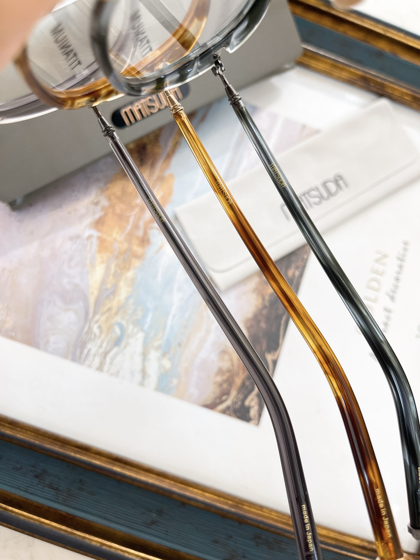 MATSUDA-Glasses-MOMODEL: M3126 🔱🔱🔱SIZE: 49 22-145 ～ - 图片 6