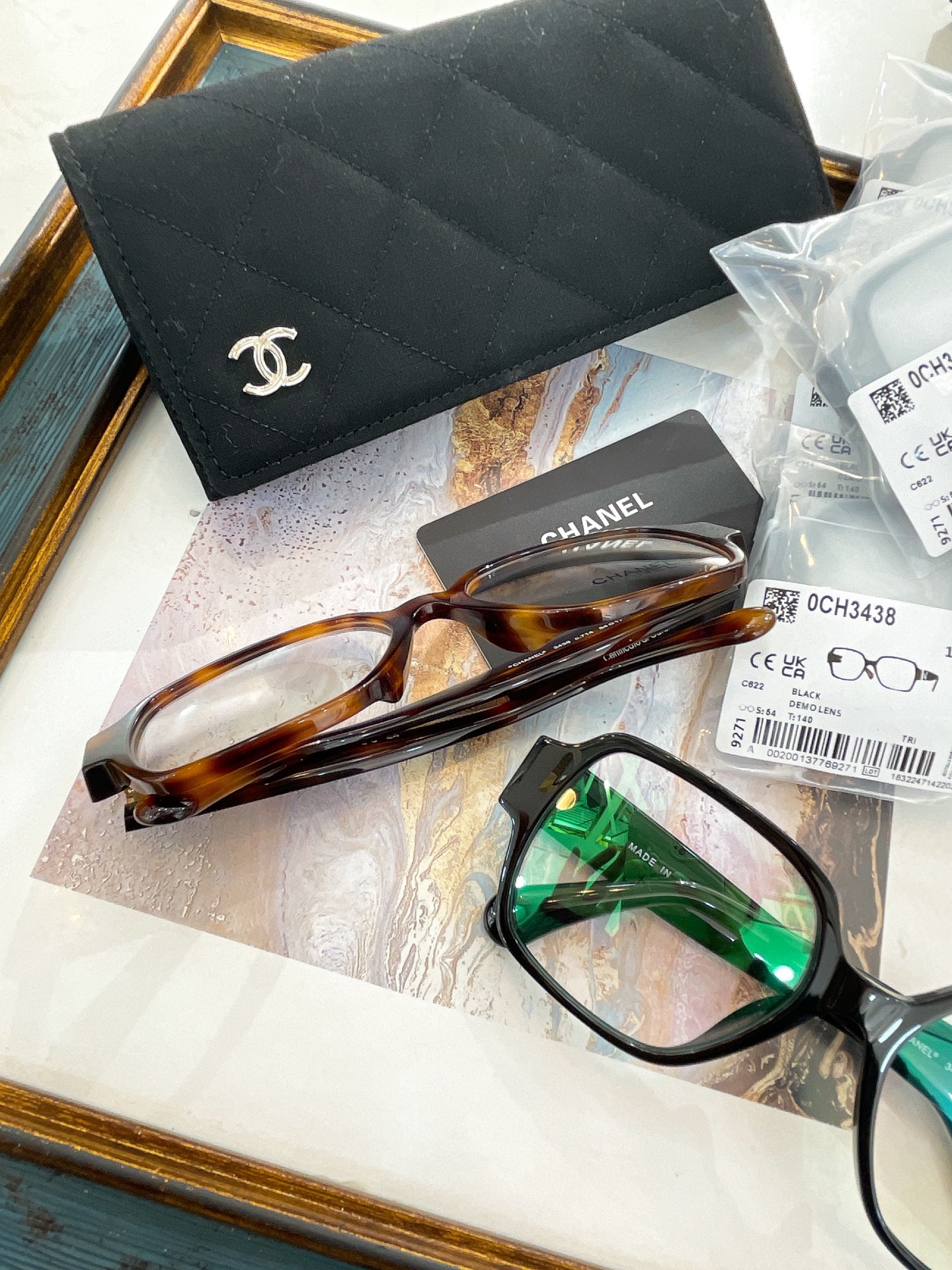 CHANE*🌸🌸🌸MODEL：3438🌸🌸🌸SIZE：54口17-140🌸🌸🌸高版本～～