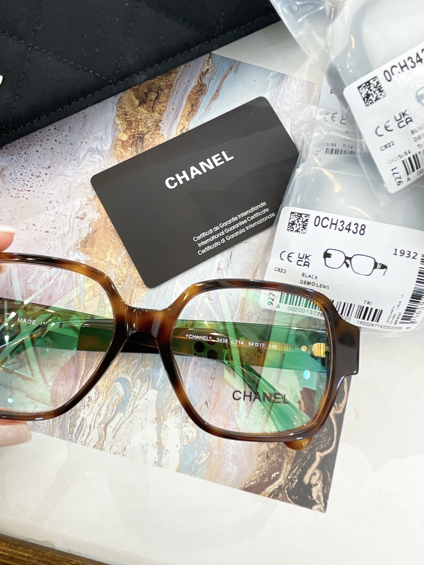 CHANE*🌸🌸🌸MODEL：3438🌸🌸🌸SIZE：54口17-140🌸🌸🌸高版本～～