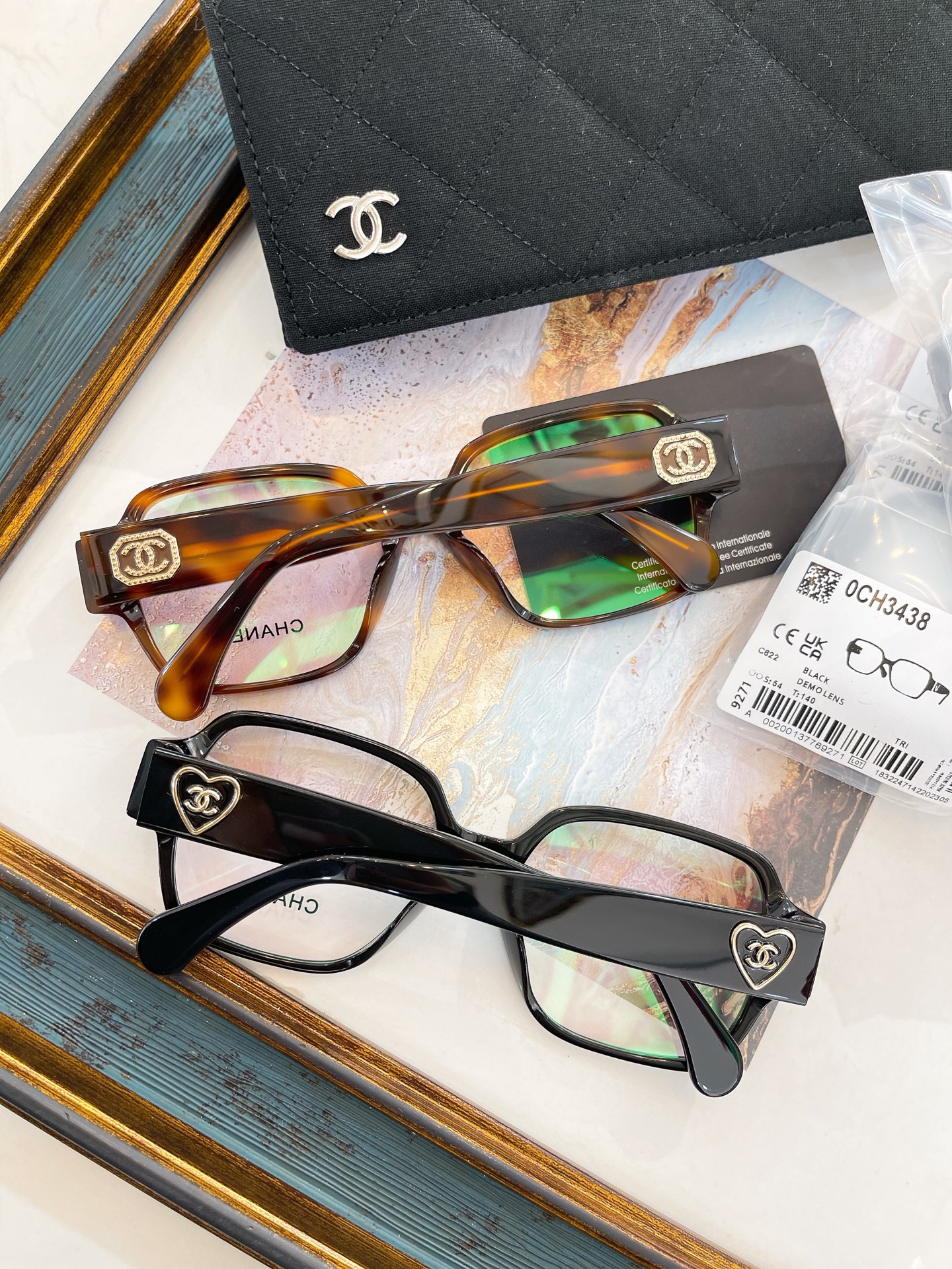 CHANE*🌸🌸🌸MODEL：3438🌸🌸🌸SIZE：54口17-140🌸🌸🌸高版本～～