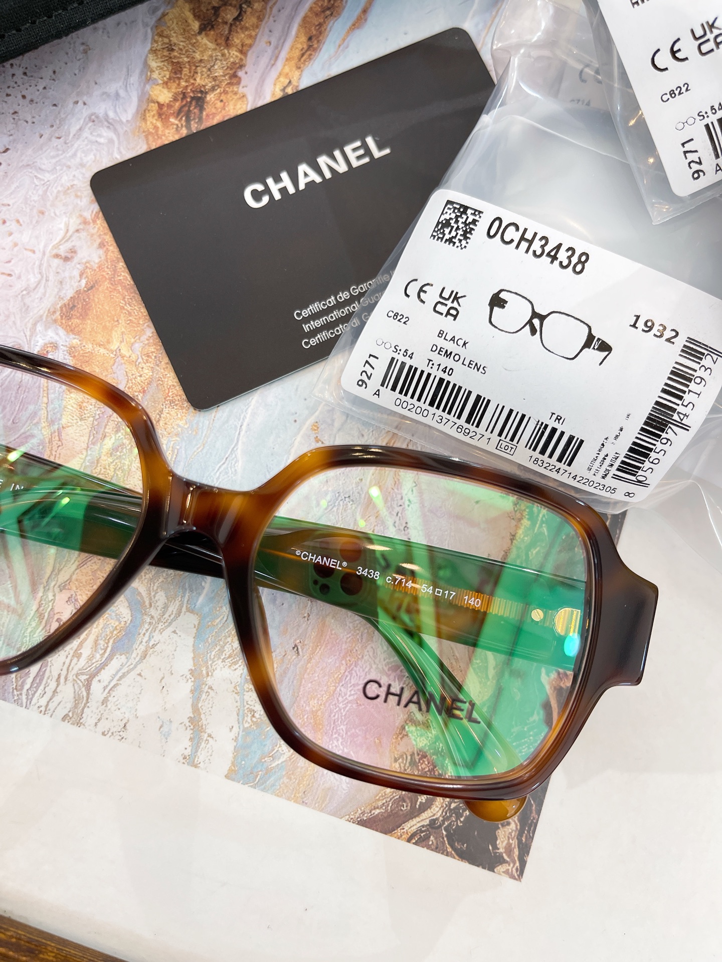 CHANE*🌸🌸🌸MODEL：3438🌸🌸🌸SIZE：54口17-140🌸🌸🌸高版本～～