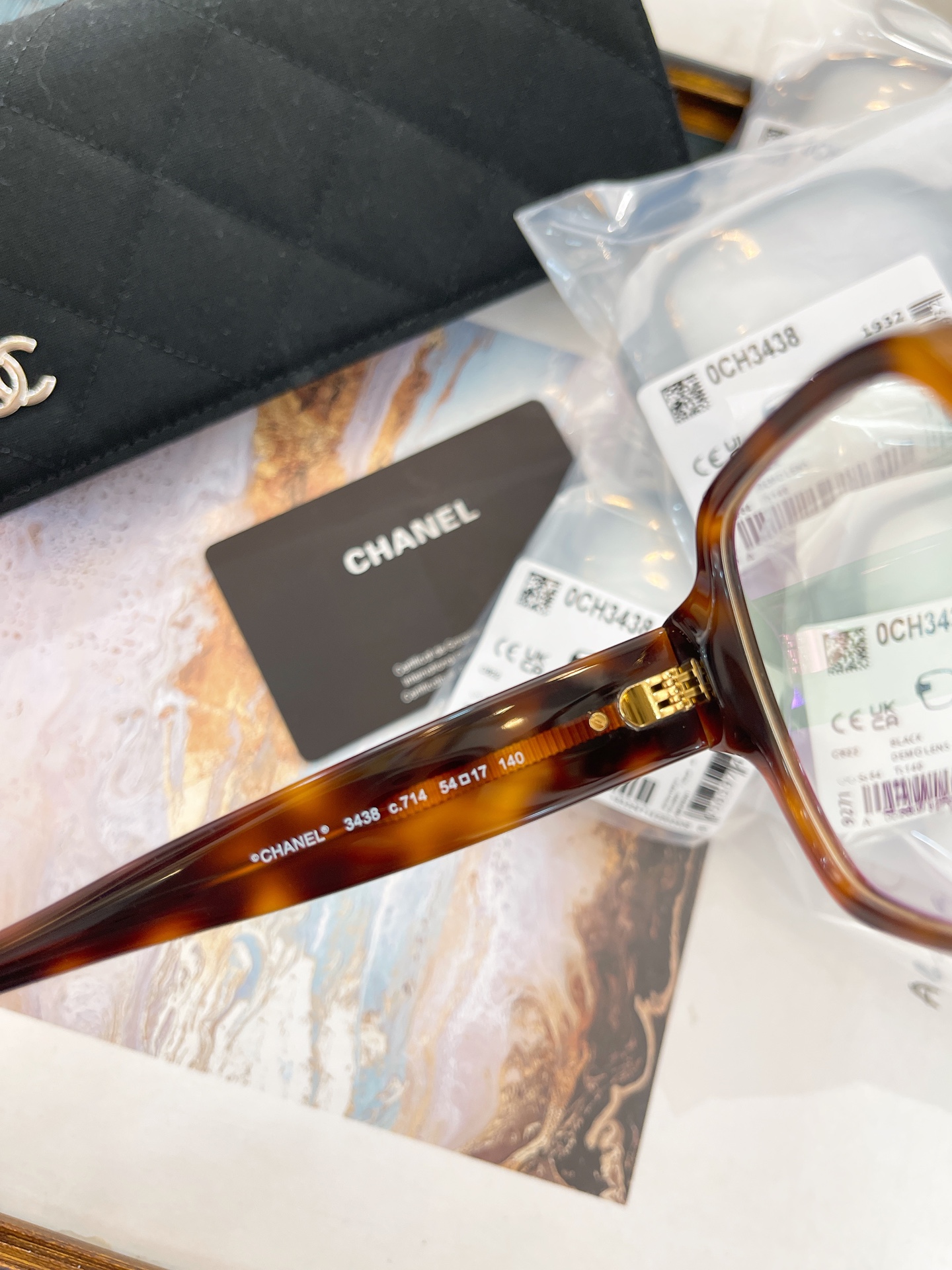 CHANE*🌸🌸🌸MODEL：3438🌸🌸🌸SIZE：54口17-140🌸🌸🌸高版本～～