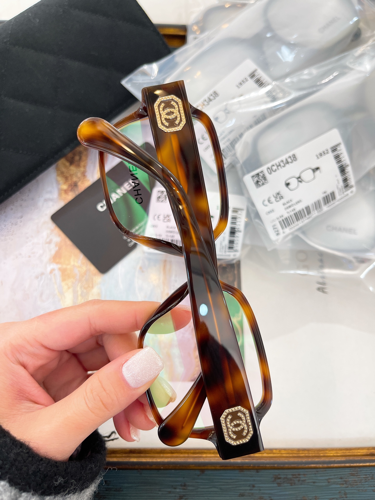 CHANE*🌸🌸🌸MODEL：3438🌸🌸🌸SIZE：54口17-140🌸🌸🌸高版本～～