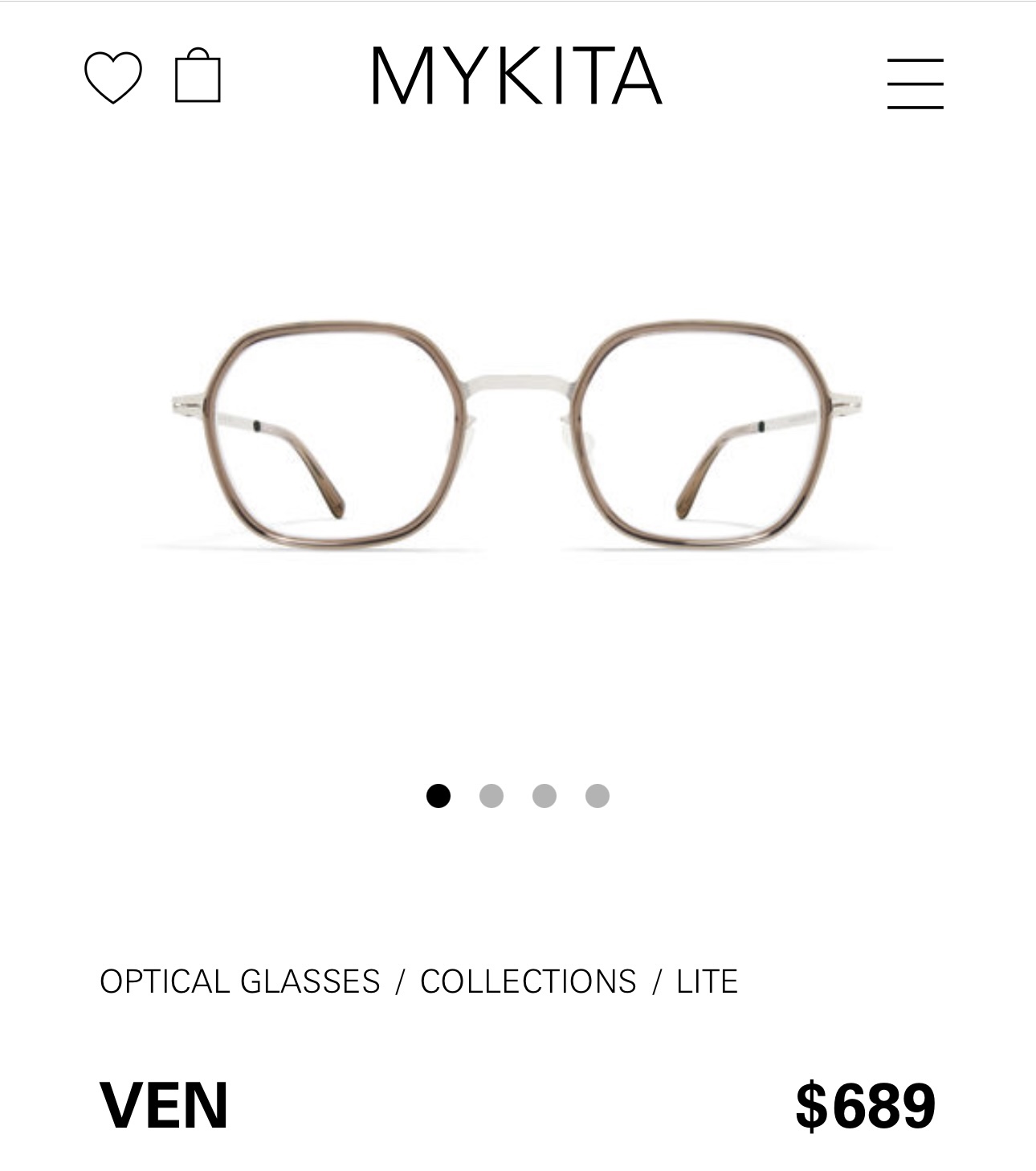 MYKITA️️️MODELVEN️️️SIZE:50口26-140️️️光学鏡太阳镜