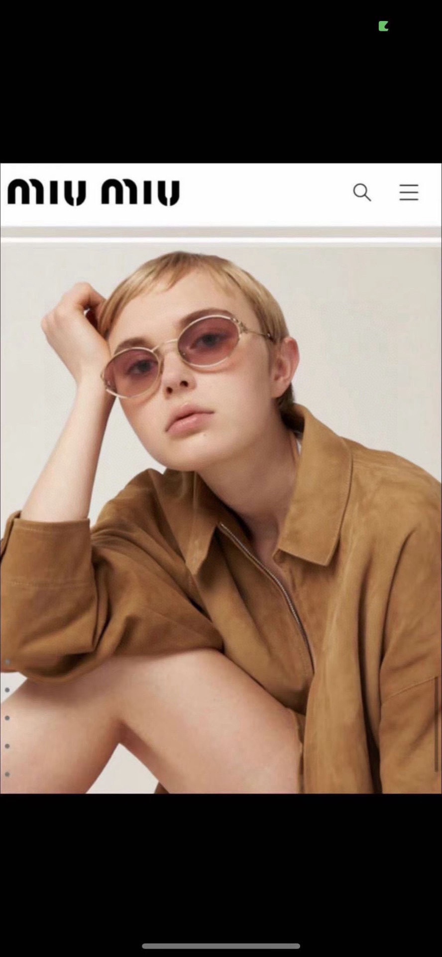 Miu Miu 缪缪墨镜