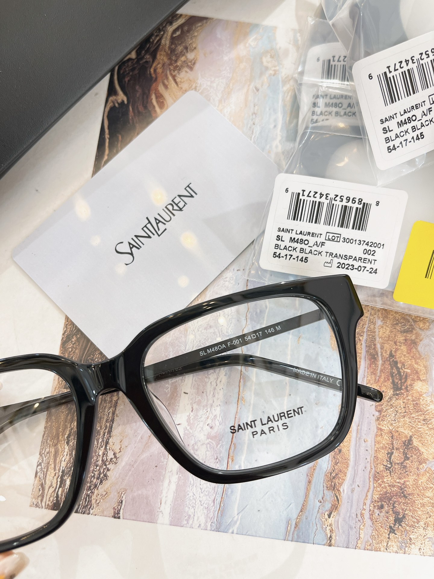  SAINT LAUREN*💫💫💫MODEL：SL M480OA💫💫💫SIZE：54口17-146💫💫💫