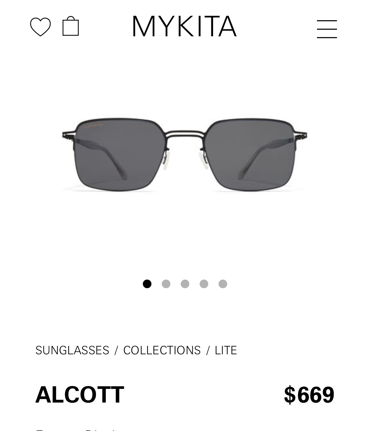 MYKITA️️️MODELALCOTT️️️SIZE:55口22-140️️️光学镜,太阳镜