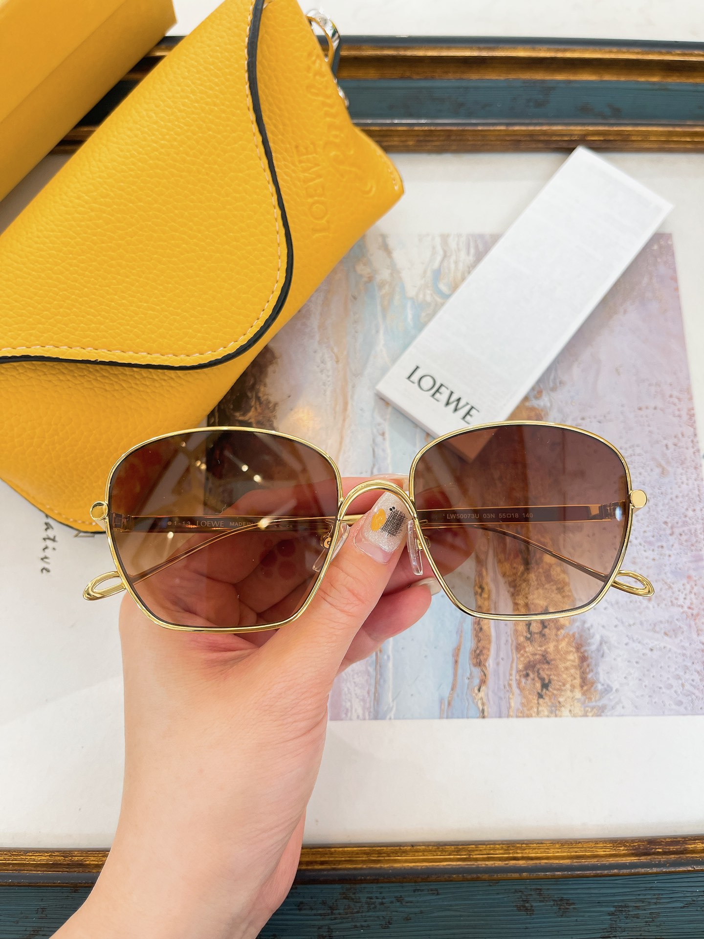 [Loewe Eyewear]Top original single quality Loewe sunglasses LOEWE sunglasses