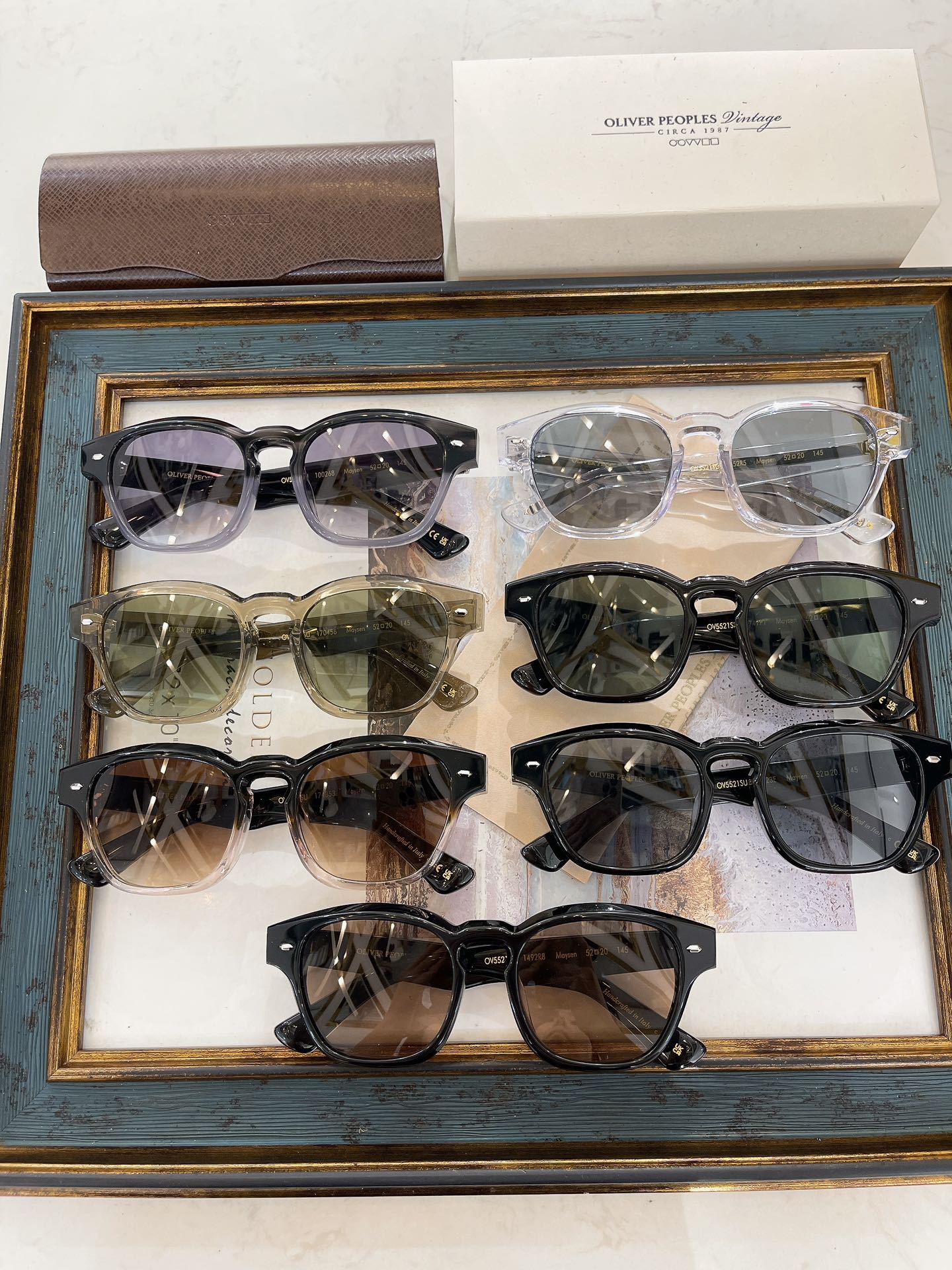 OLIVERPEOPLESMODELOV5521SUSIZE52口20-145
