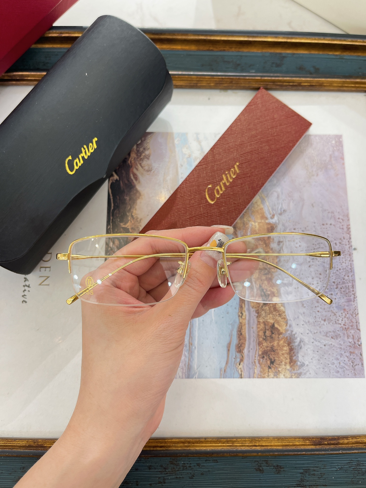 Cartier 卡地亚眼镜框