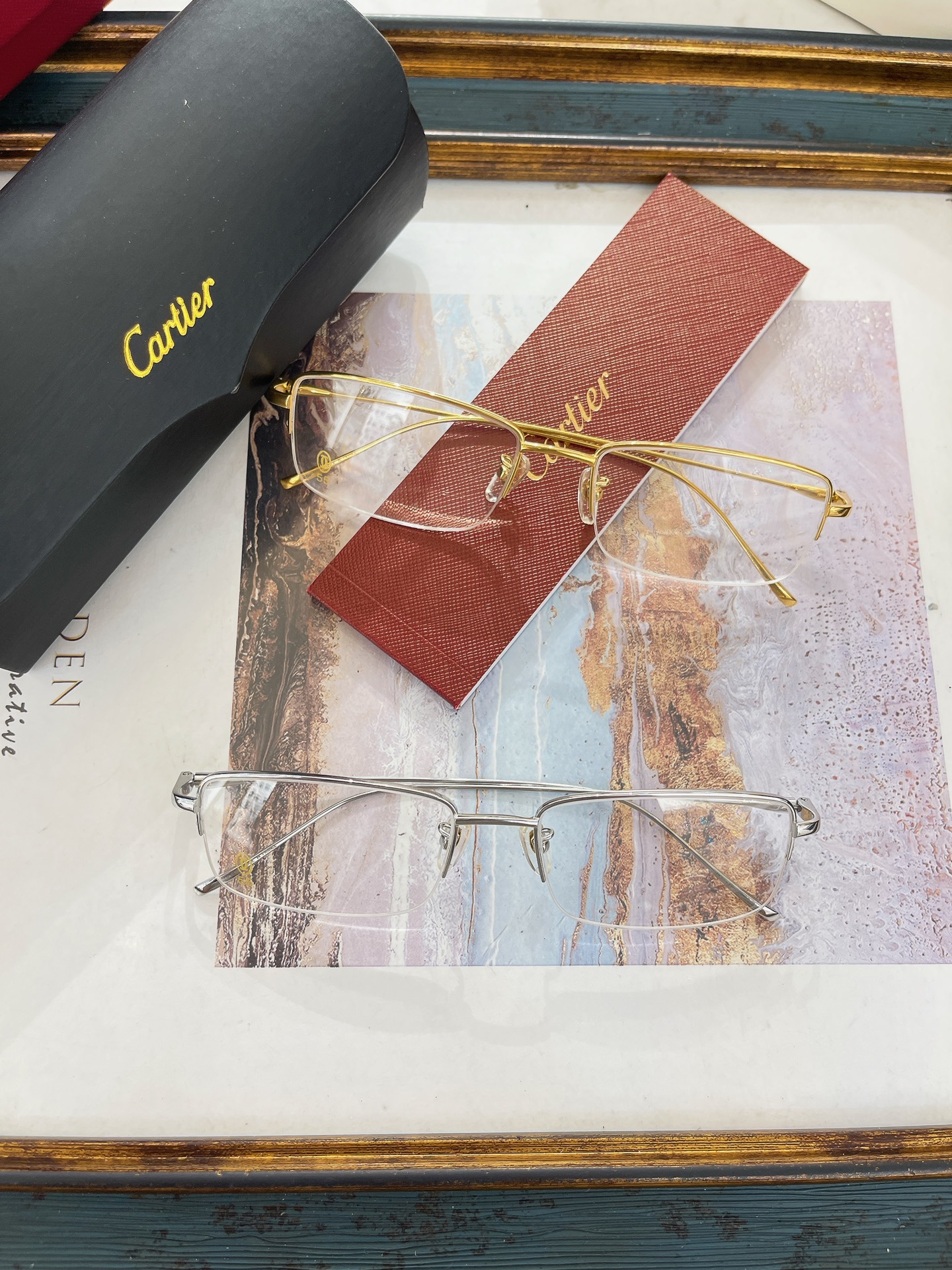 Cartier 卡地亚眼镜框