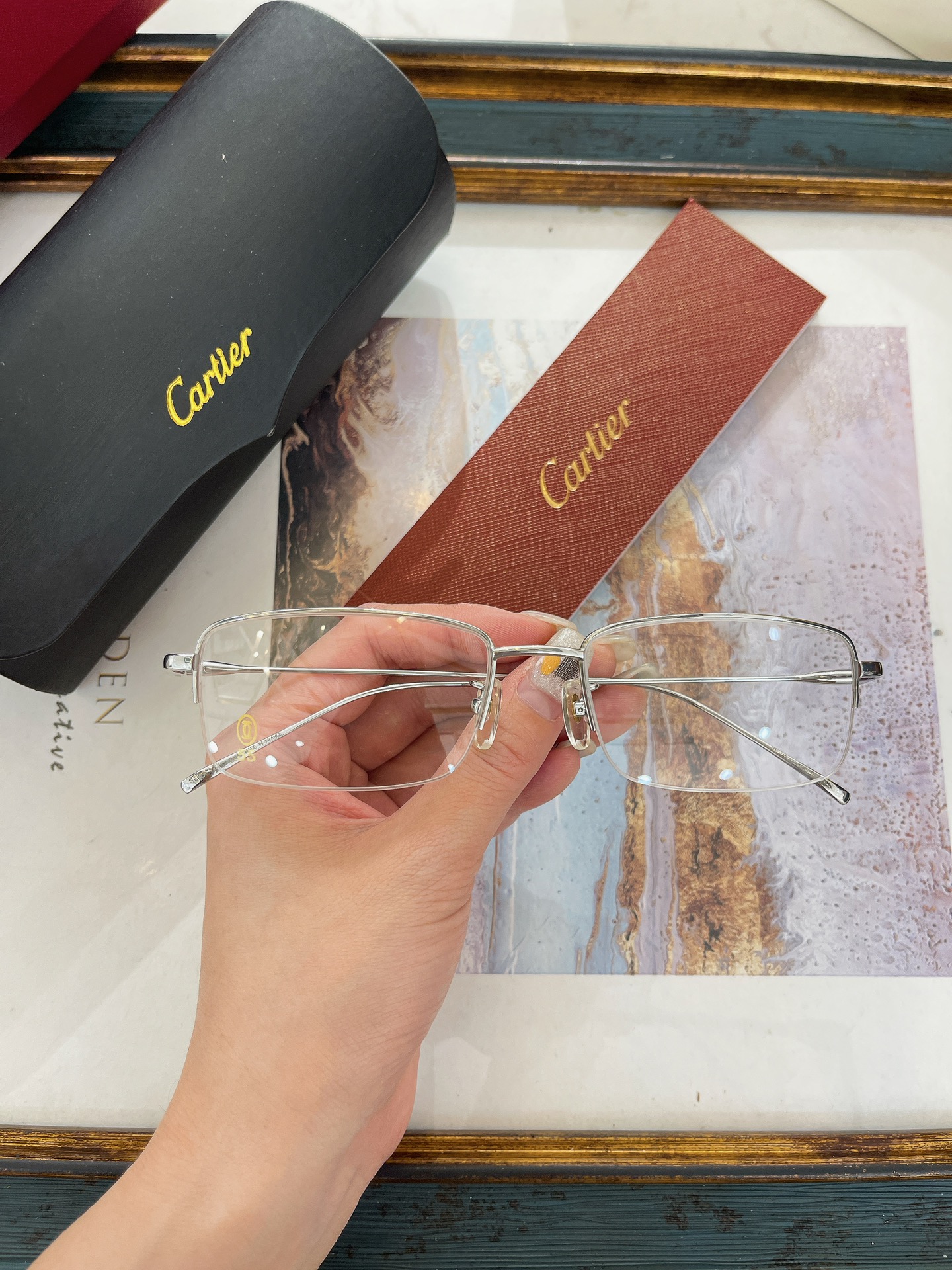Cartier 卡地亚眼镜框