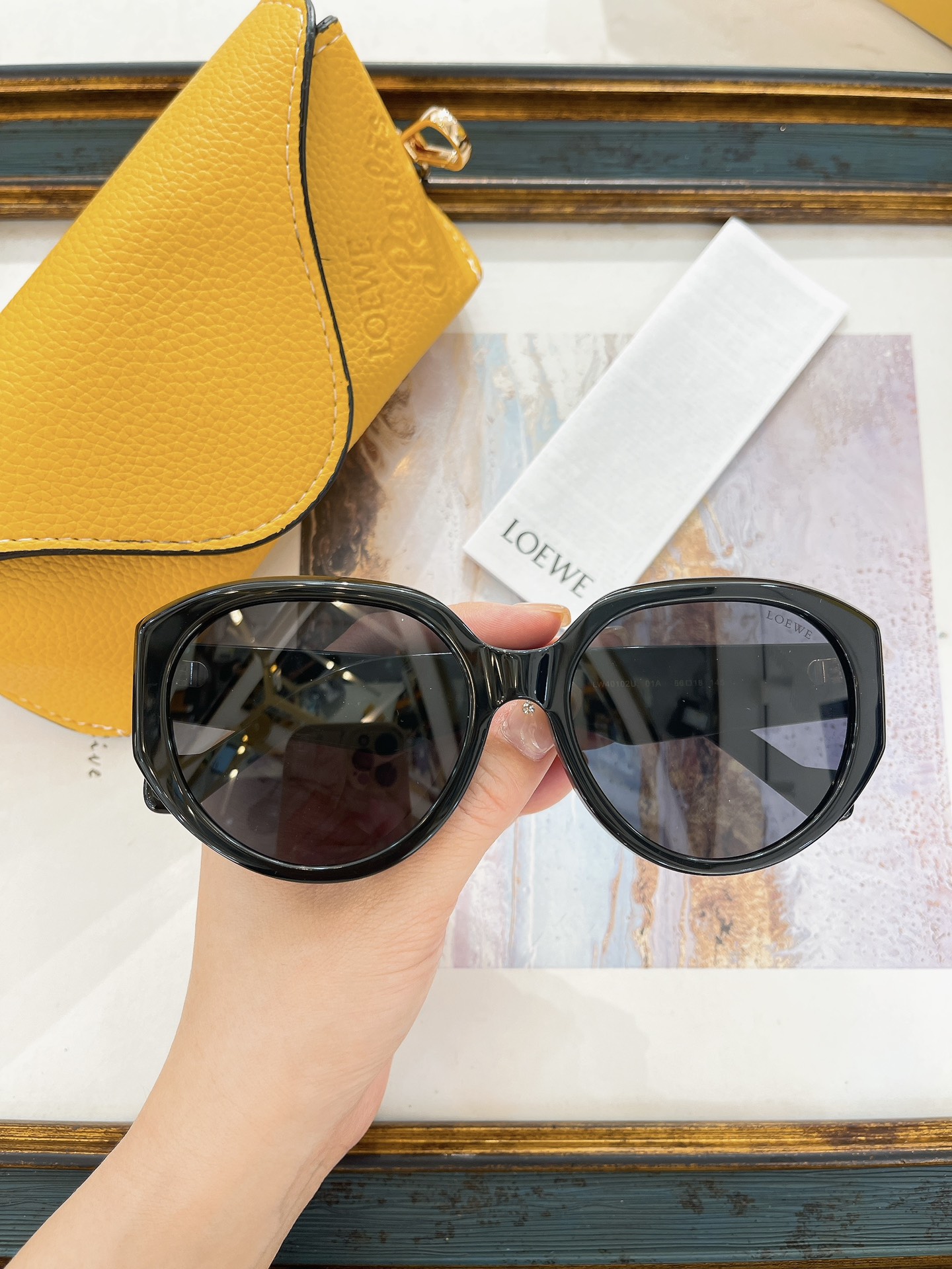 [Loewe Eyewear]Top original single quality Loewe sunglasses LOEWE sunglasses