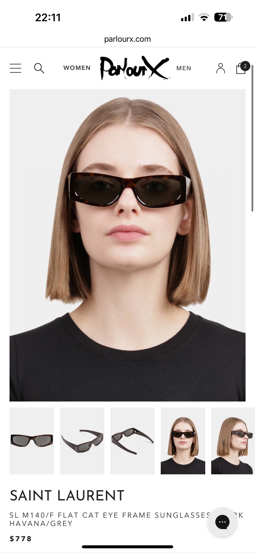 Saint Laurent 圣罗兰墨镜