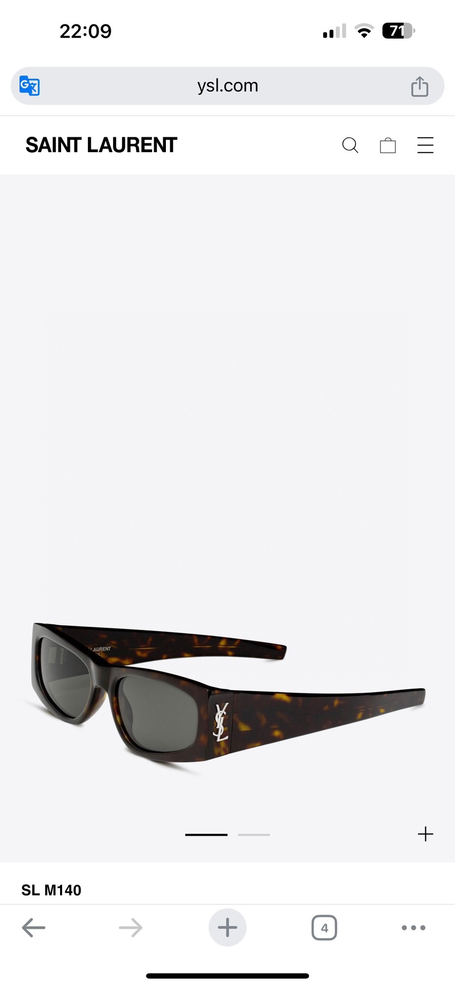 Saint Laurent 圣罗兰墨镜