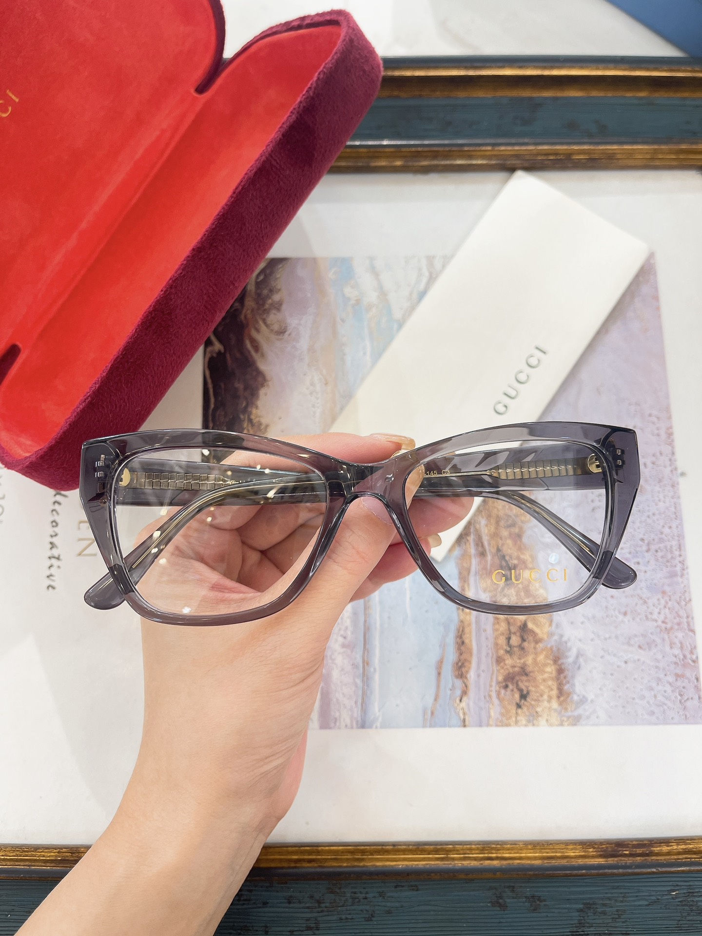 Gucci 古驰眼镜框