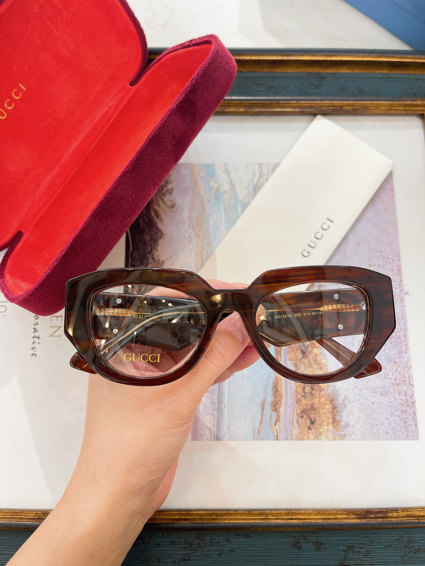 Gucci 古驰眼镜框