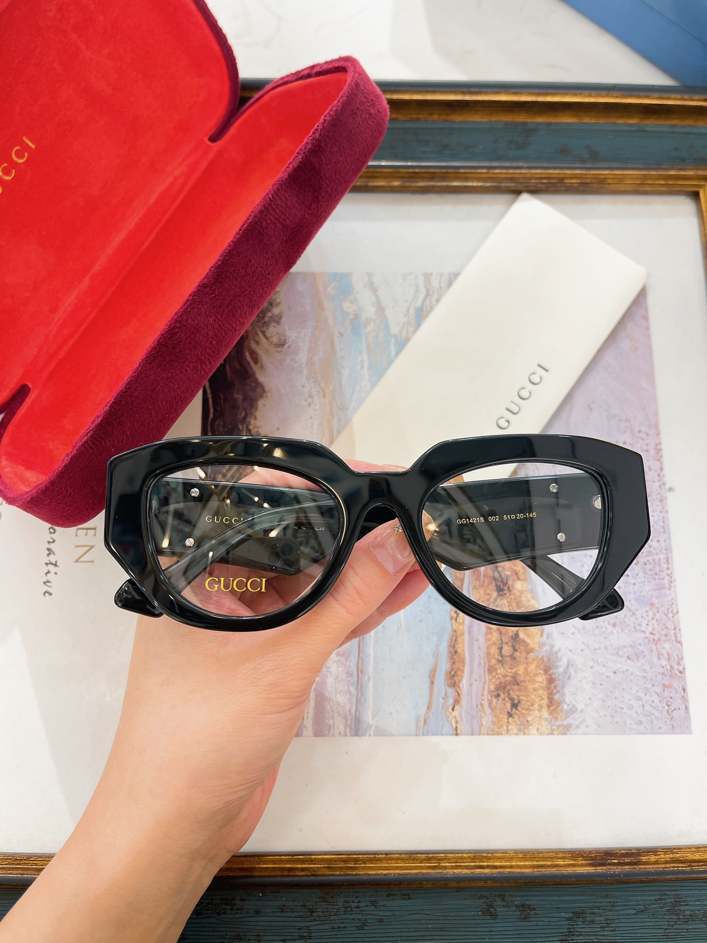 Gucci 古驰眼镜框
