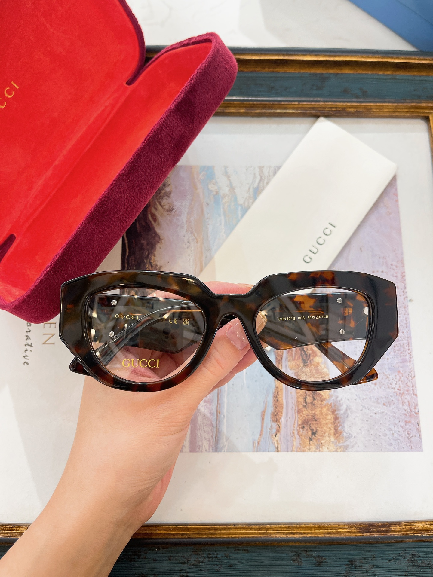 Gucci 古驰眼镜框