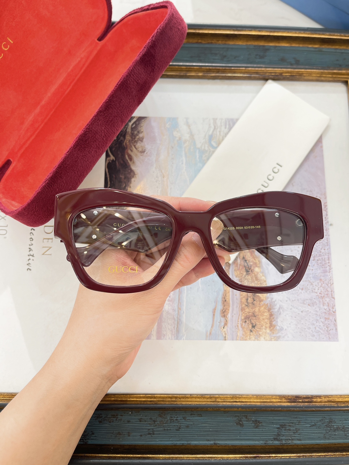 Gucci 古驰眼镜框