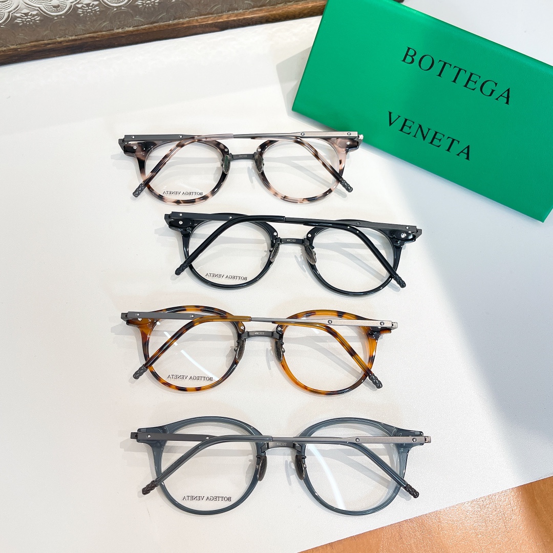  BOTTEGA VENET*🌟🌟🌟MODEL：BV0126O🌟🌟🌟SIZE：49口22-145🌟🌟🌟钛