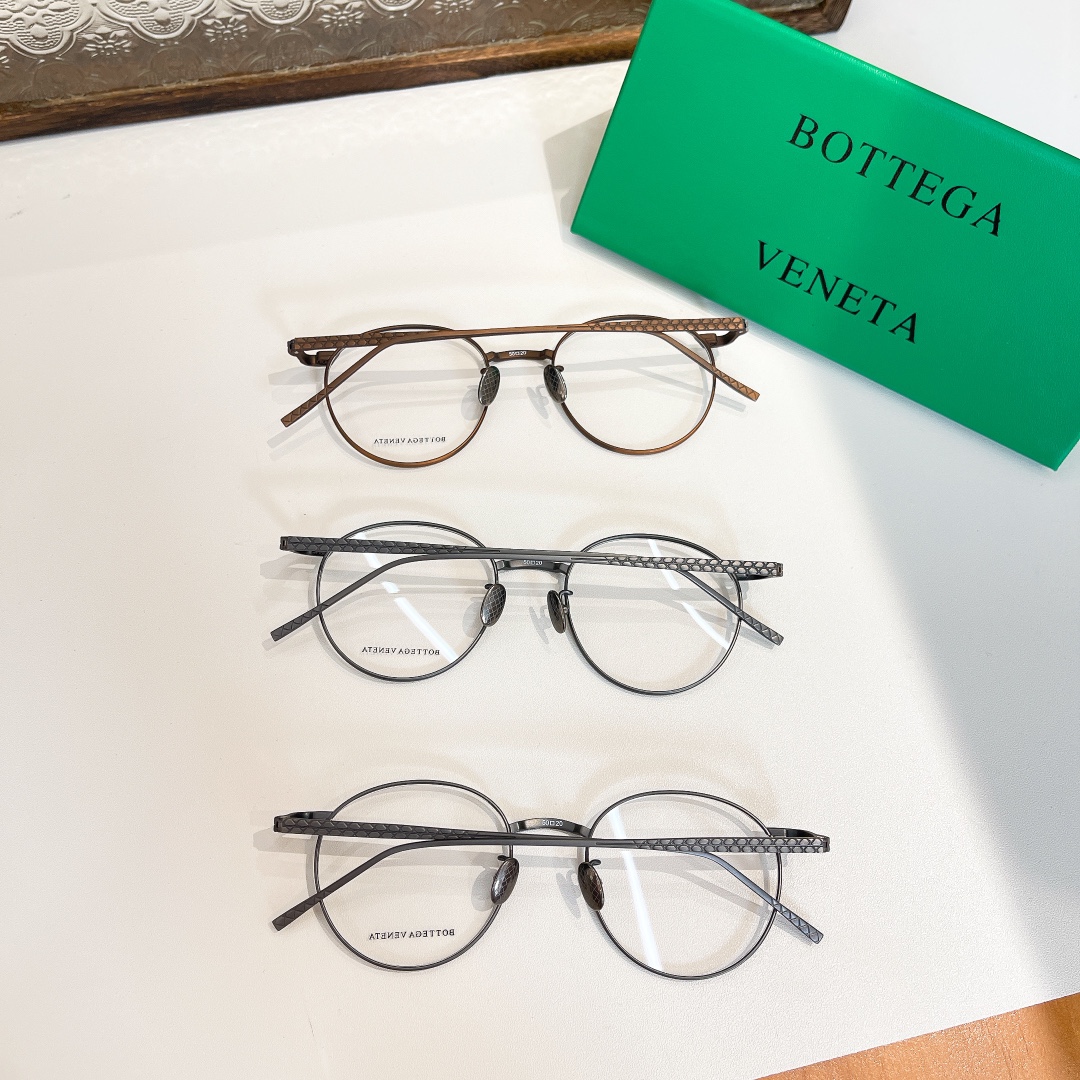  BOTTEGA VENET*🌟🌟🌟MODEL：BV0249O🌟🌟🌟SIZE：50口20-145🌟🌟🌟钛