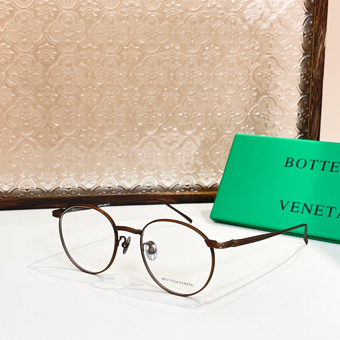  BOTTEGA VENET*🌟🌟🌟MODEL：BV0249O🌟🌟🌟SIZE：50口20-145🌟🌟🌟钛