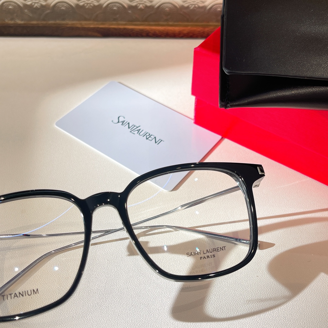  SAINT LAUREN*💫💫💫MODEL：SL577/J💫💫💫SIZE：51口18-145💫💫💫钛~
