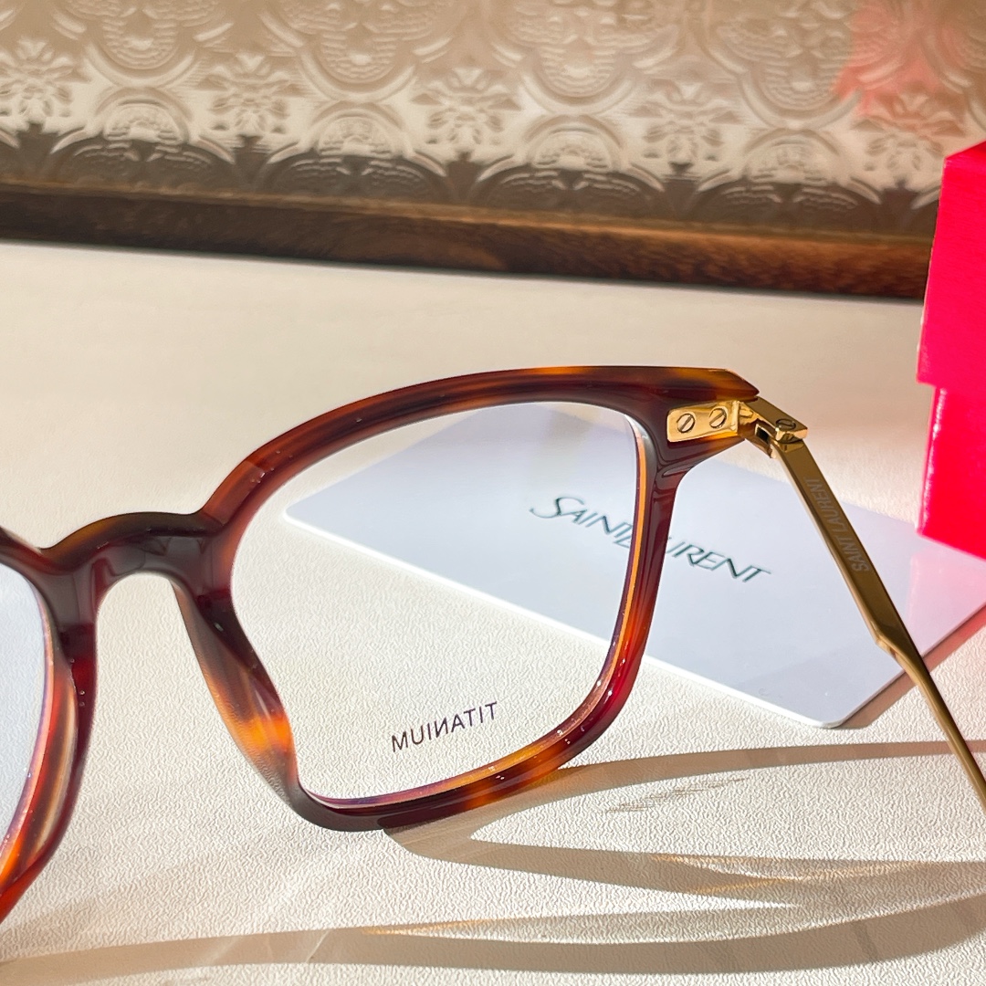  SAINT LAUREN*💫💫💫MODEL：SL577/J💫💫💫SIZE：51口18-145💫💫💫钛~