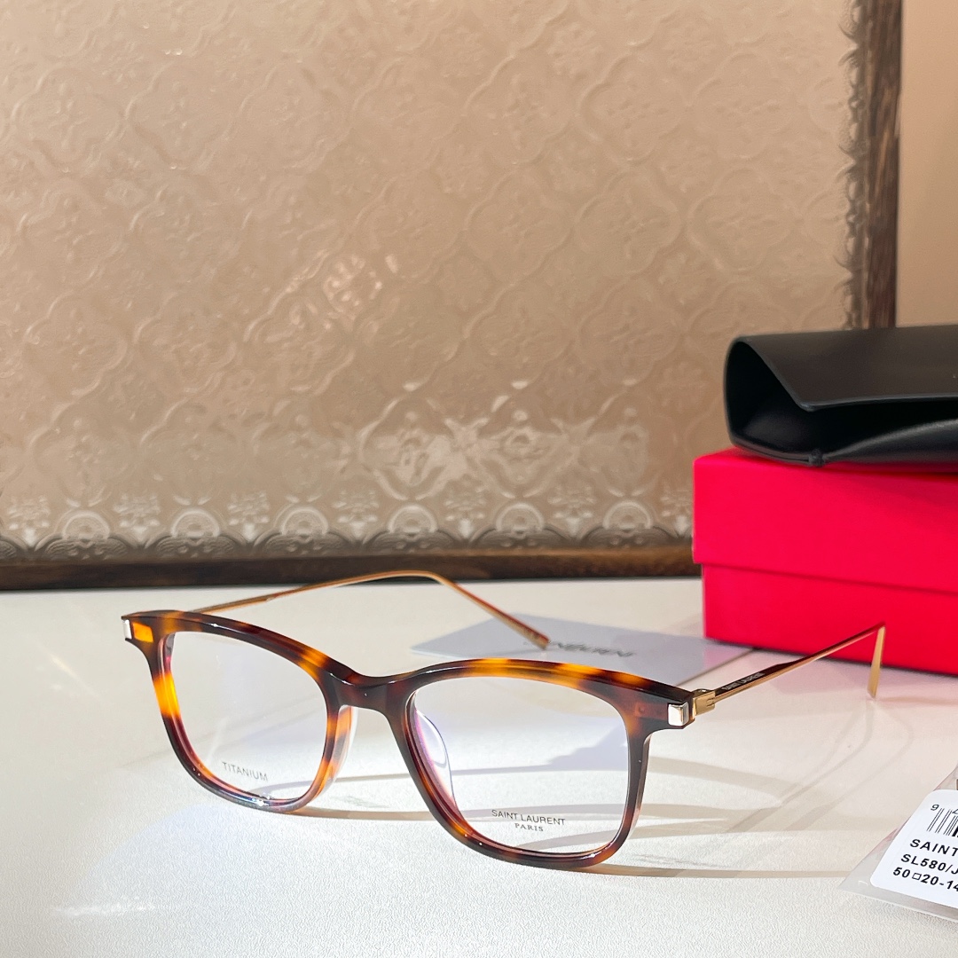  SAINT LAUREN*💫💫💫MODEL：SL580/J💫💫💫SIZE：50口20-145💫💫💫钛~