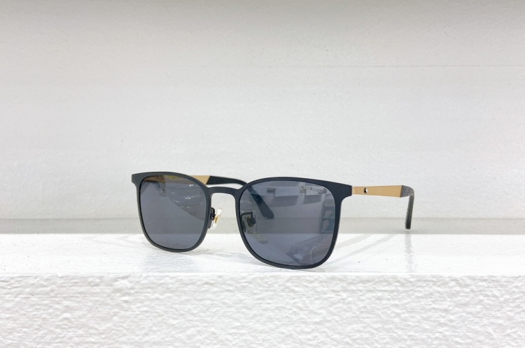 Montblanc MB0331S Black Metal Frame Sunglasses - Style and Protection 1 Montblanc MB0331S Black Metal Frame Sunglasses - Style and Protection