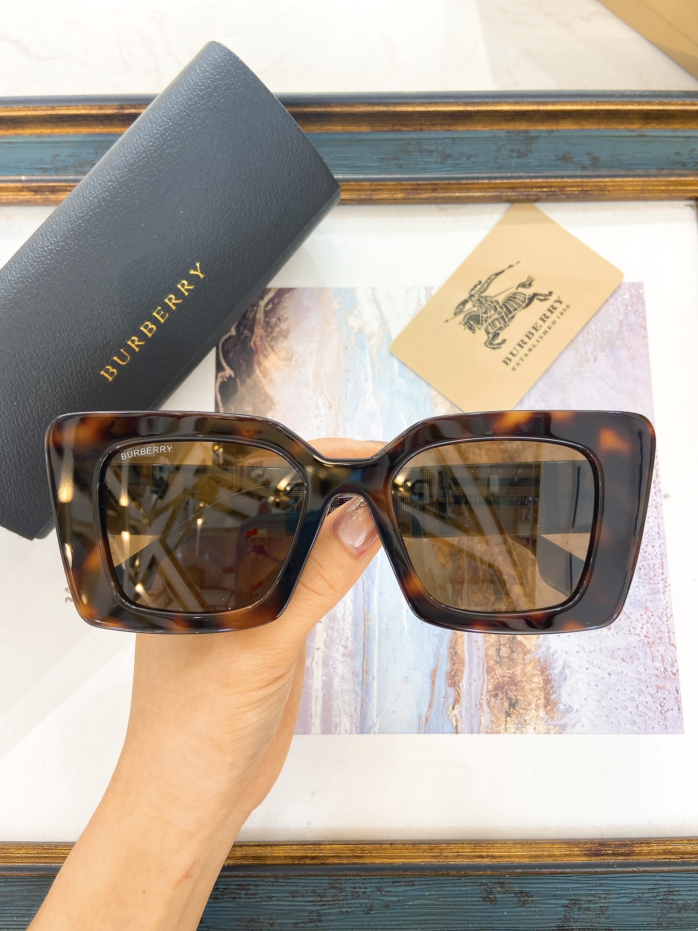 BURBERR*️️️MODELBE6008️️️SIZE53口21-145️️️