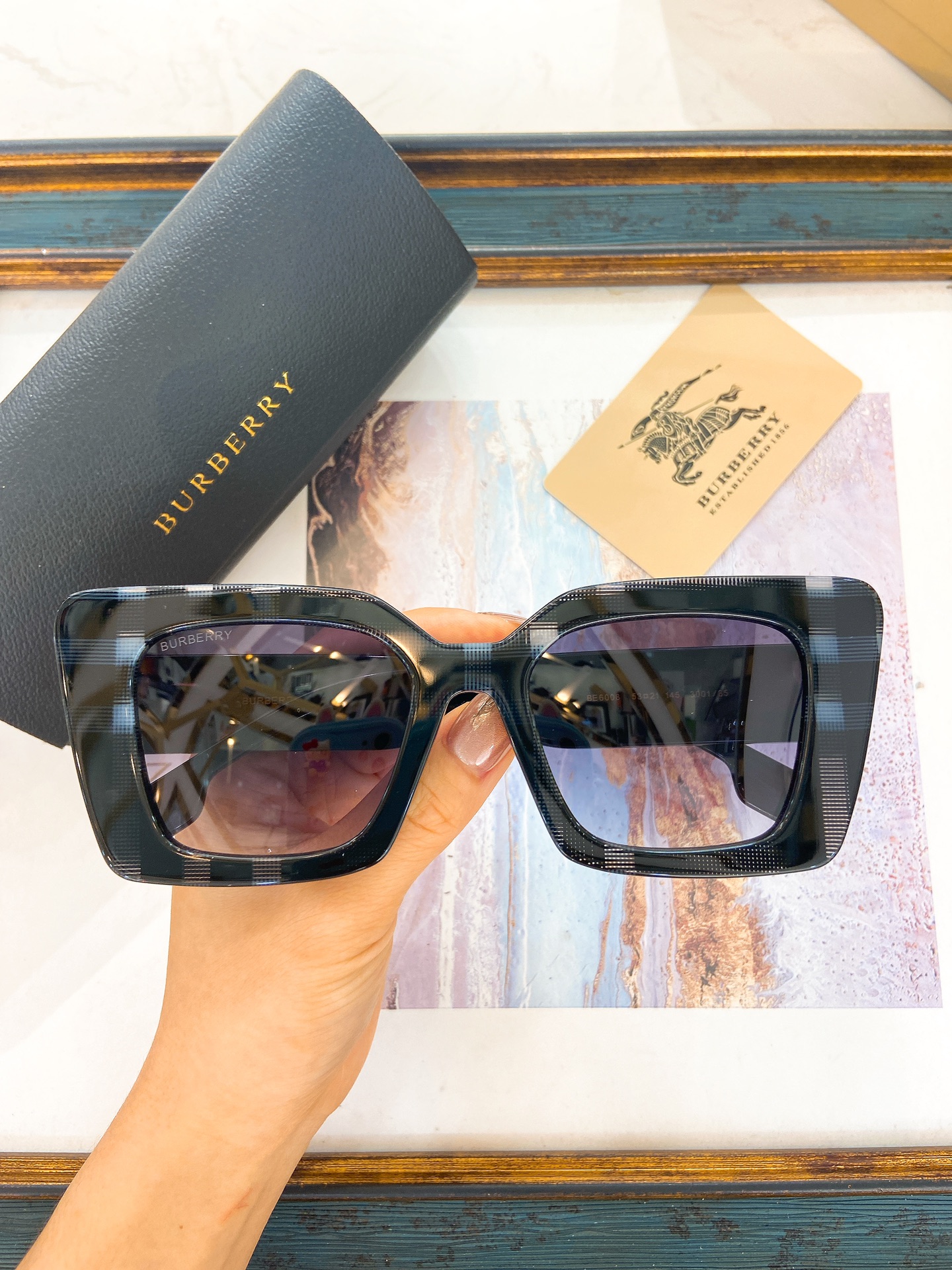 BURBERR*️️️MODELBE6008️️️SIZE53口21-145️️️