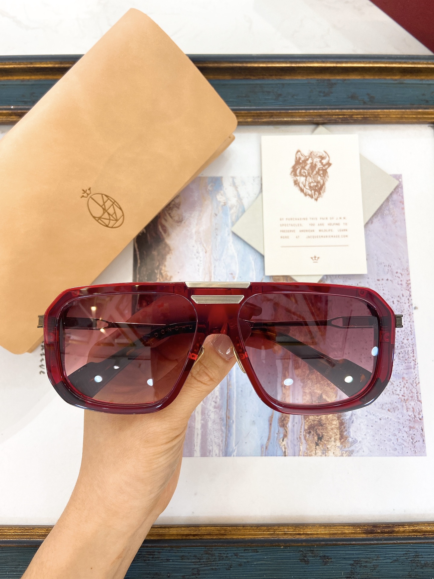 JACQUESMARIEMAGMODELDONOHUSIZE58口17配送盒子
