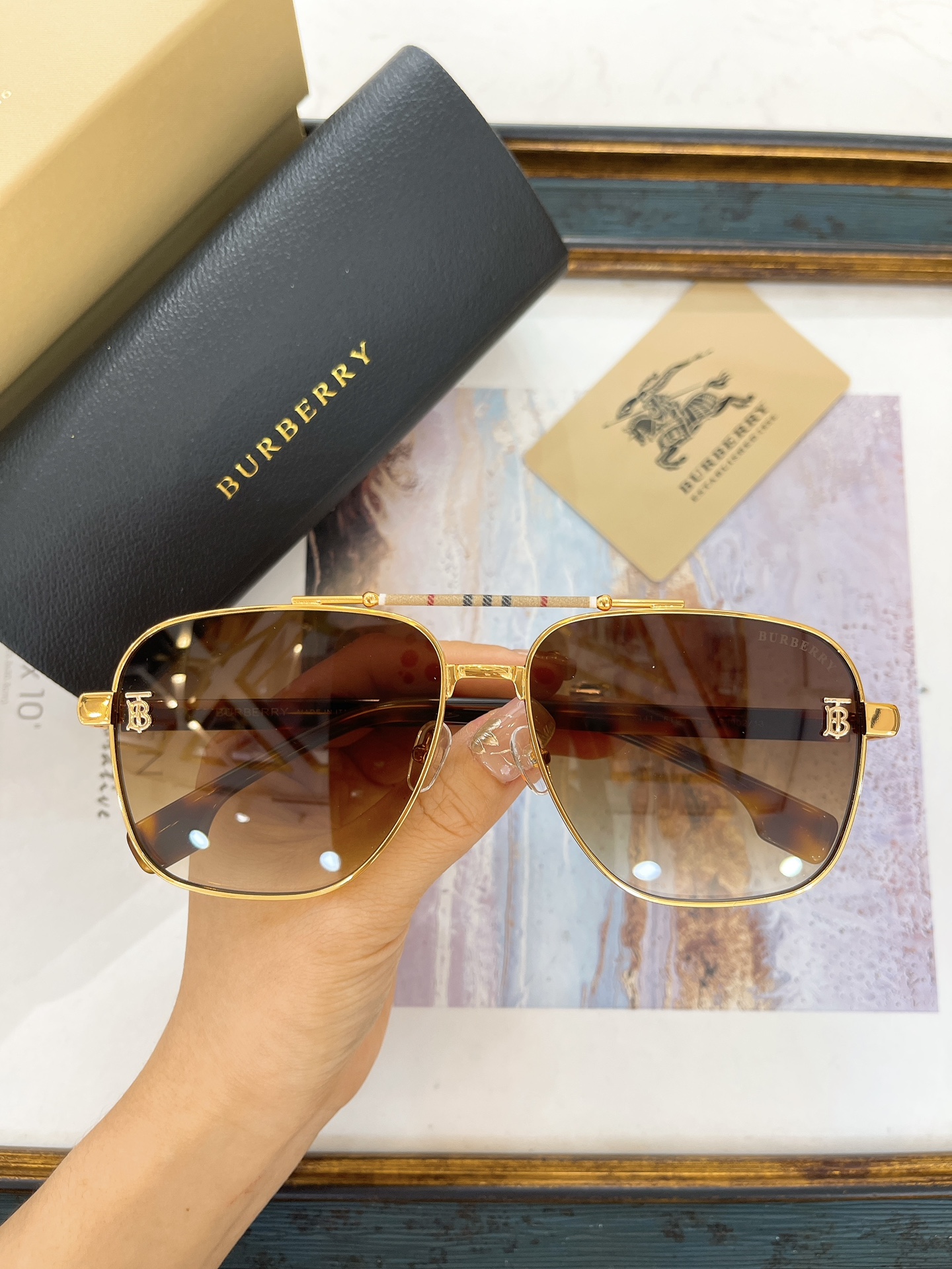 BURBERR*️️️MODELBE5441️️️SIZE61口15-145️️️