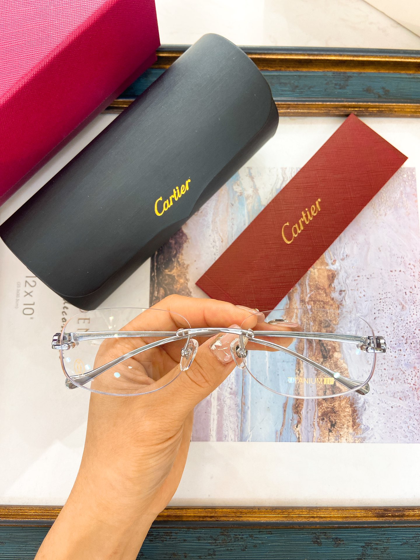 Cartie*MODELCT0058OSIZE:56口18-135钛
