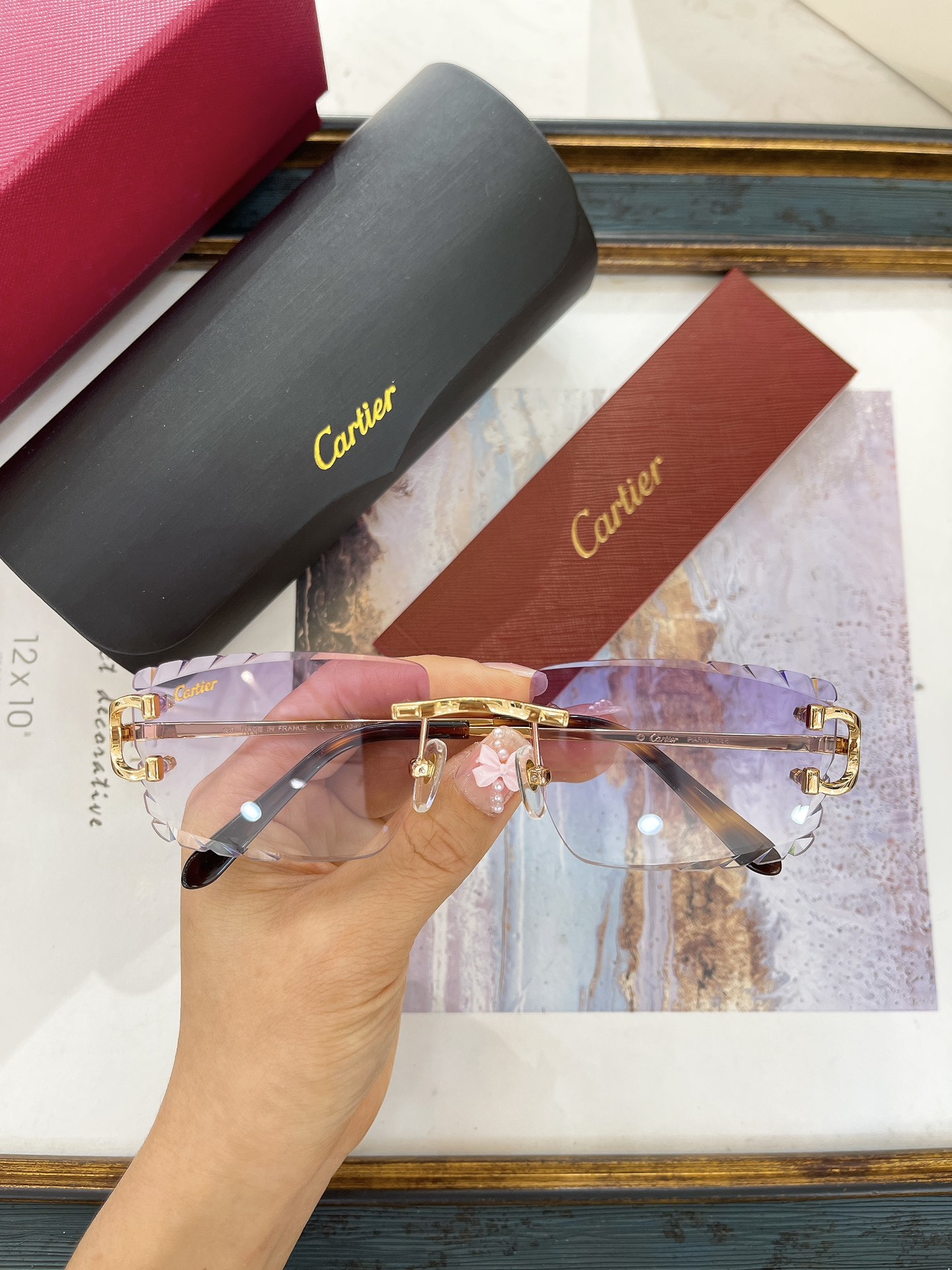 Cartie*MODELCT0092OSIZE:55口18-135变色片160