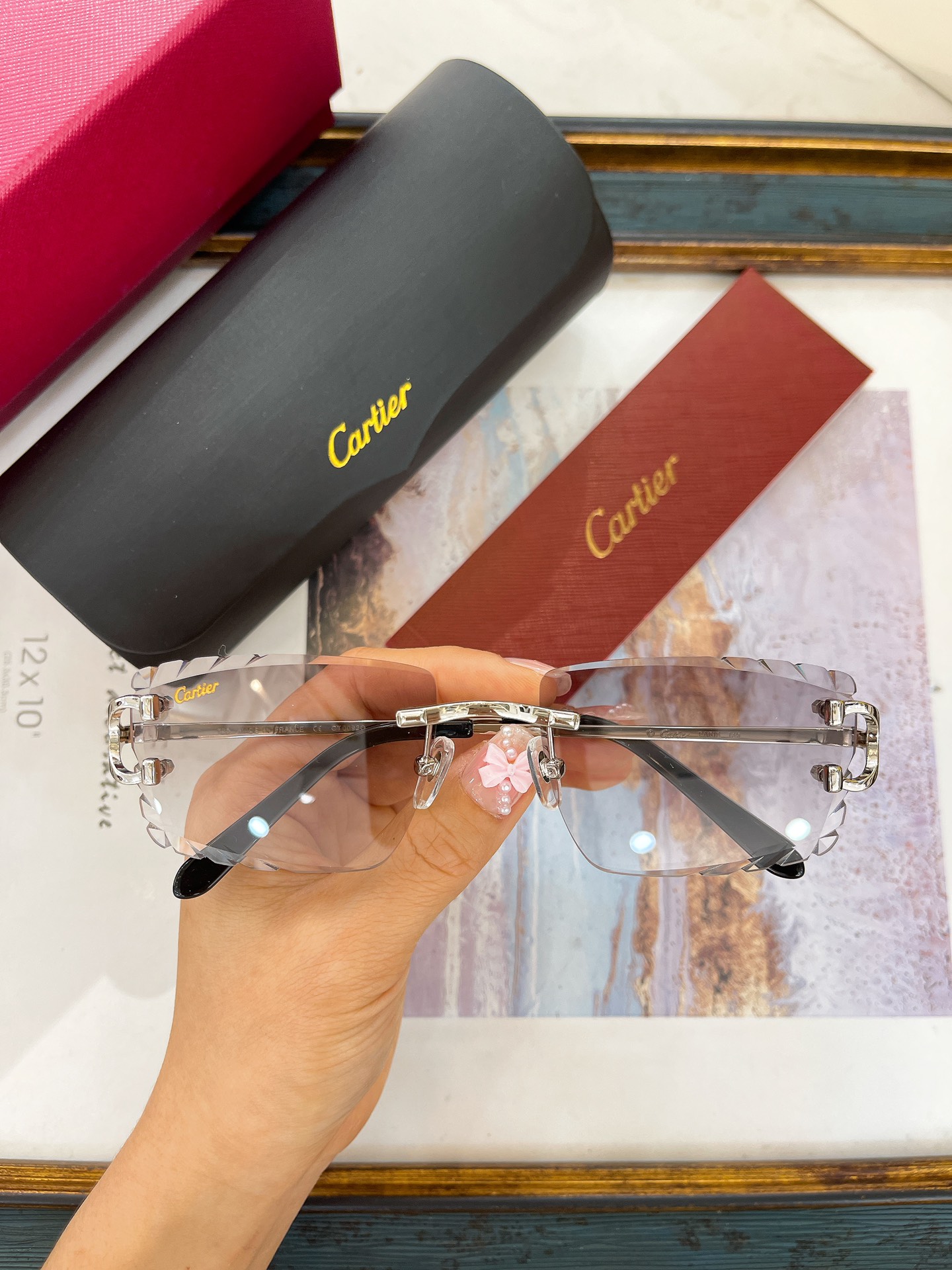 Cartie*MODELCT0092OSIZE:55口18-135变色片160