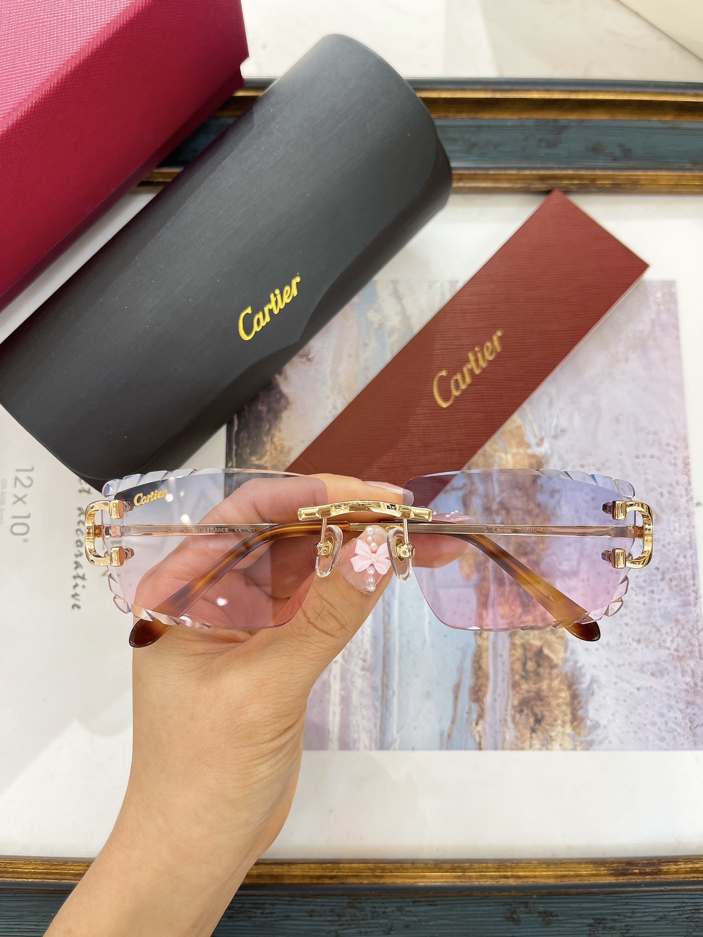 Cartie*MODELCT0092OSIZE:55口18-135变色片160