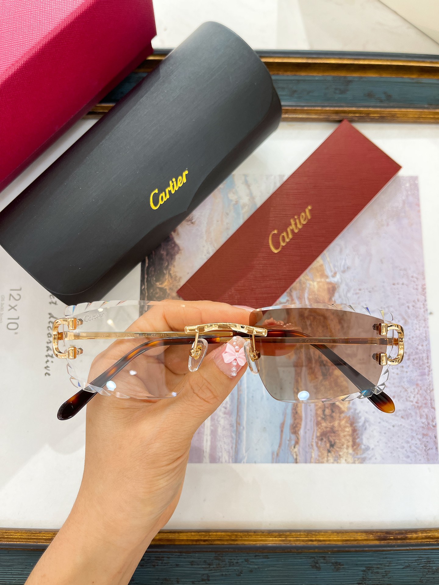 Cartie*MODELCT0092OSIZE:55口18-135变色片160