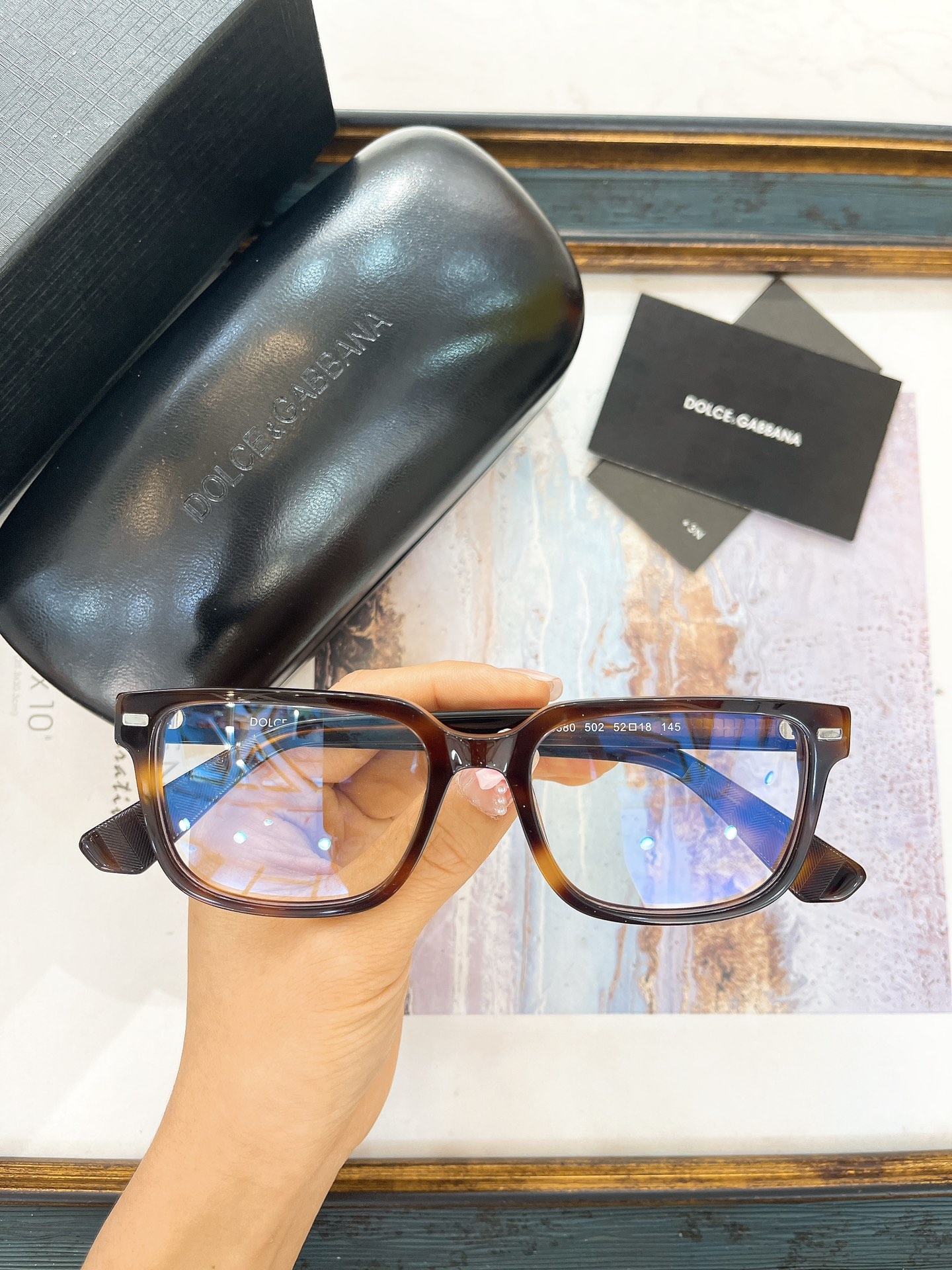 DOLCE&GABBAN*MODELDG3380SIZE52口18-145