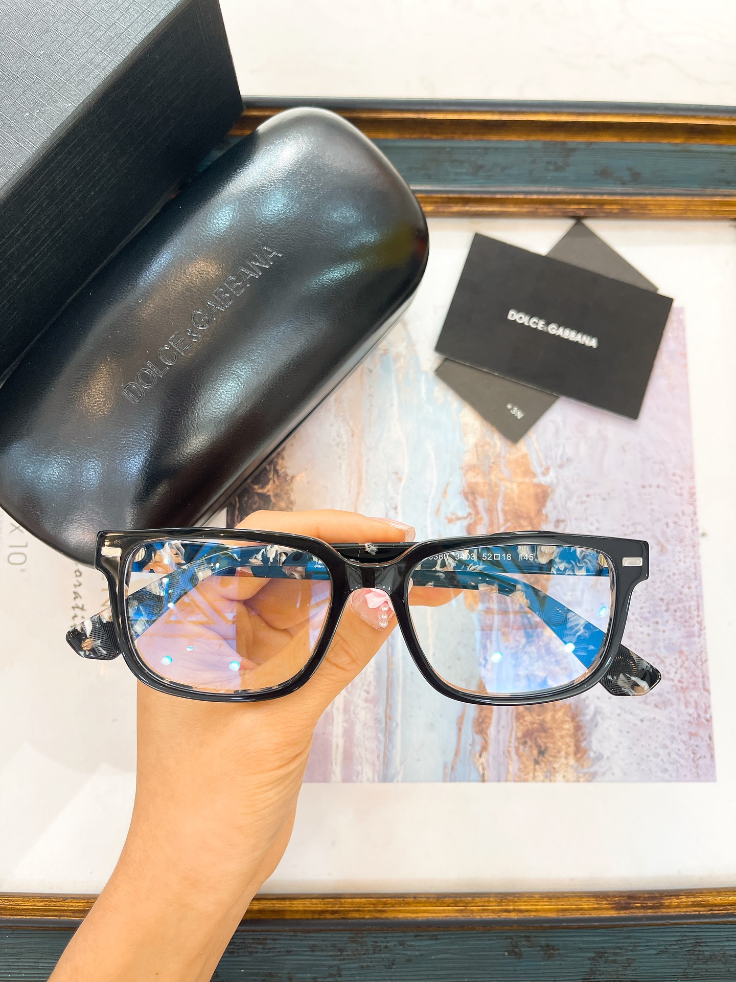 DOLCE&GABBAN*MODELDG3380SIZE52口18-145