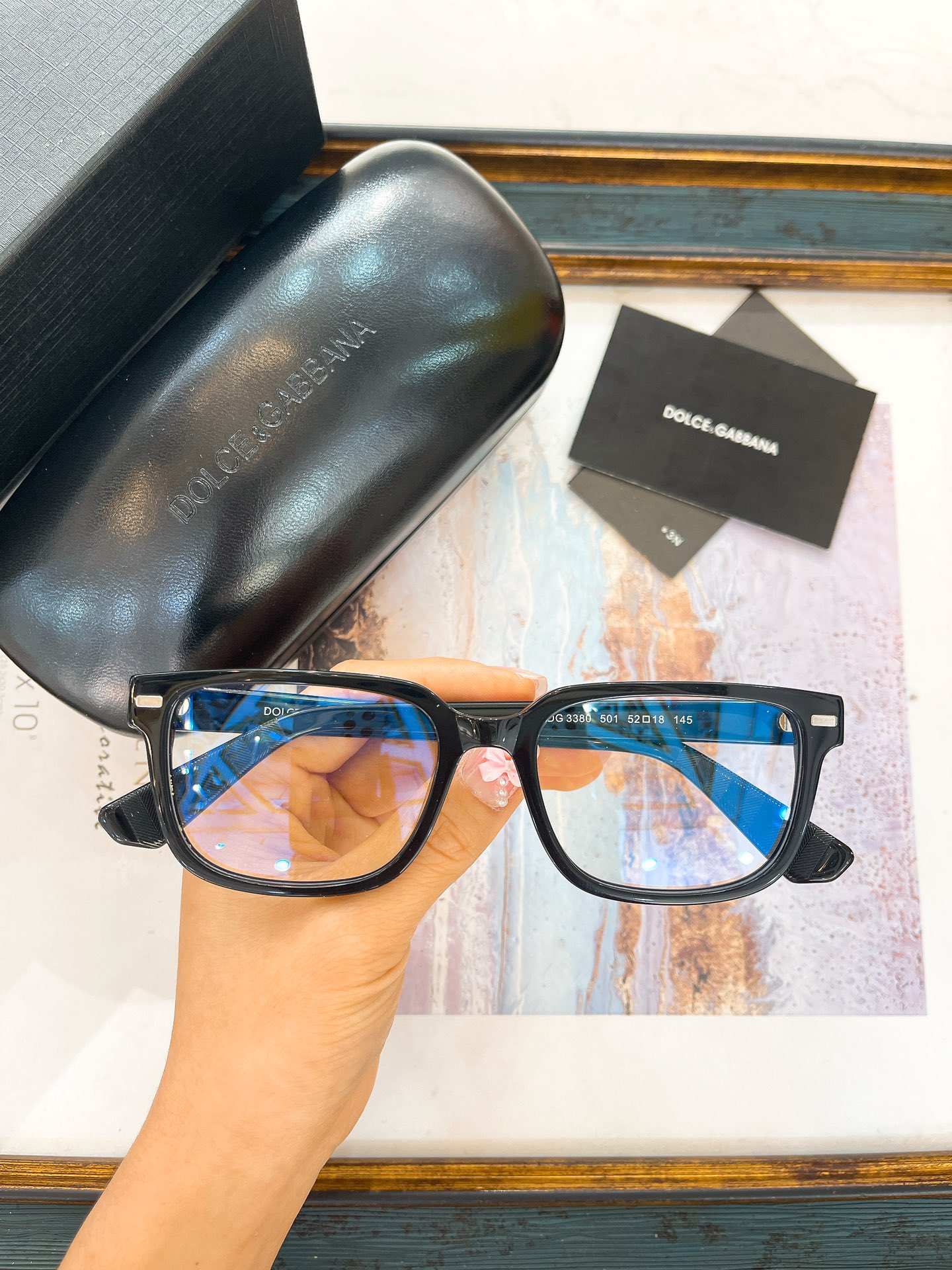 DOLCE&GABBAN*MODELDG3380SIZE52口18-145