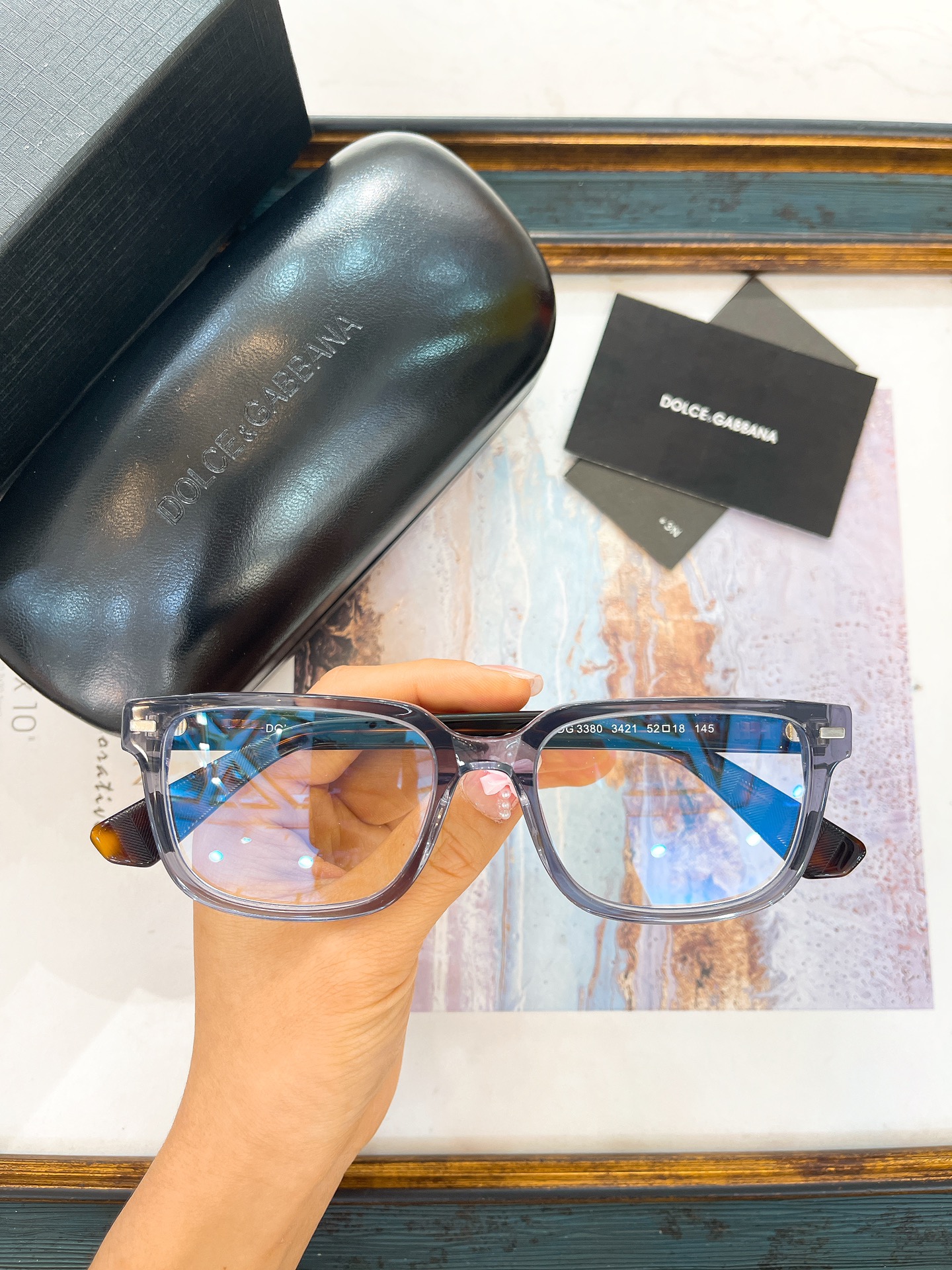 DOLCE&GABBAN*MODELDG3380SIZE52口18-145
